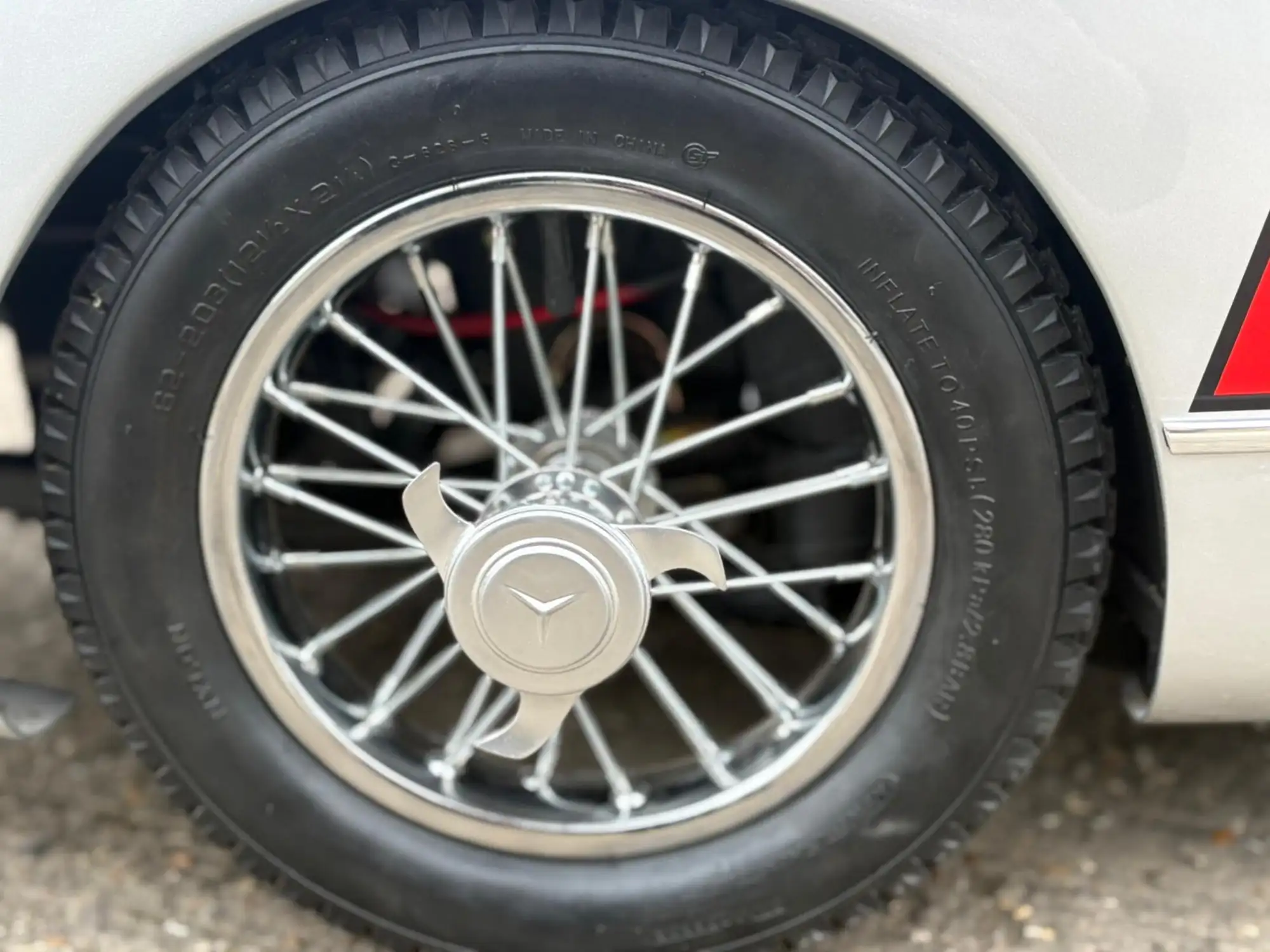 A Unique Hand-Crafted Electric 'Mercedes-Benz' 300 SLR 1:2 S-Sold