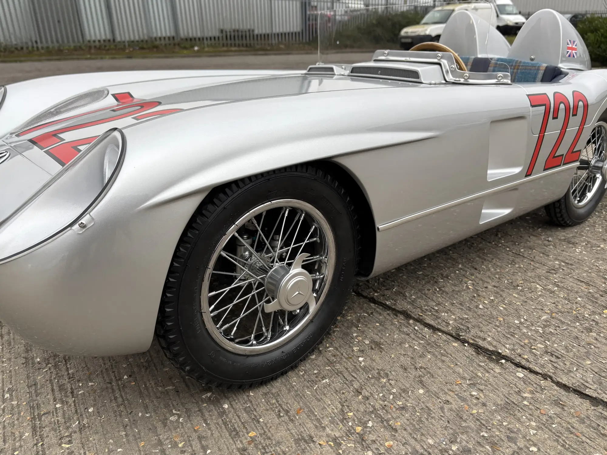A Unique Hand-Crafted Electric 'Mercedes-Benz' 300 SLR 1:2 S-Sold