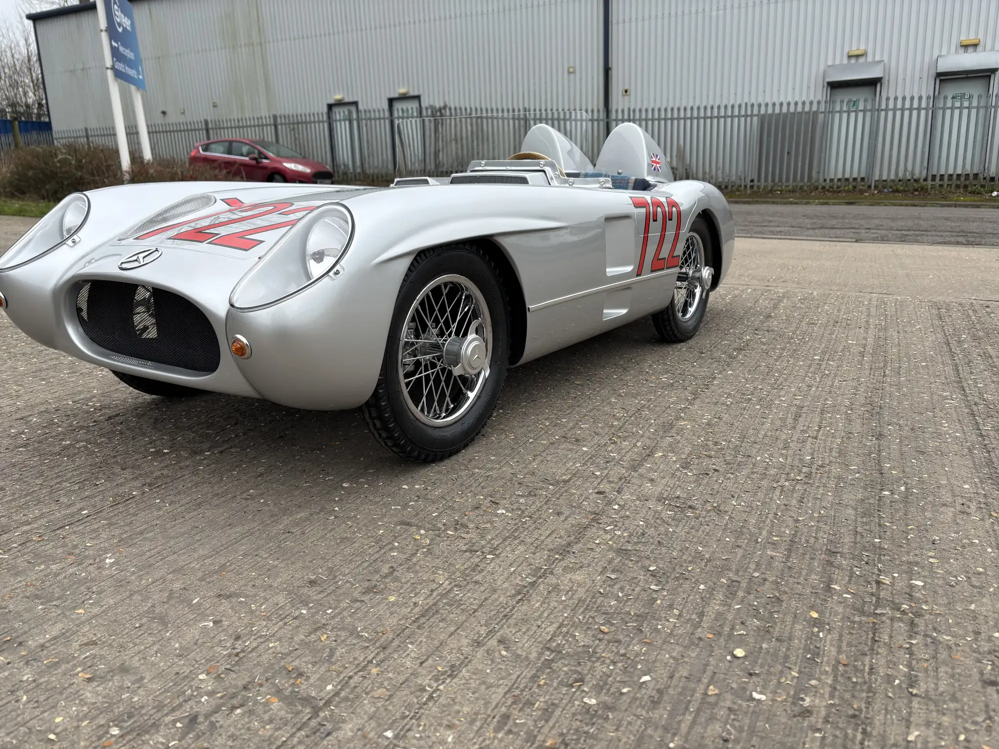 A Unique Hand-Crafted Electric 'Mercedes-Benz' 300 SLR 1:2 S-Sold
