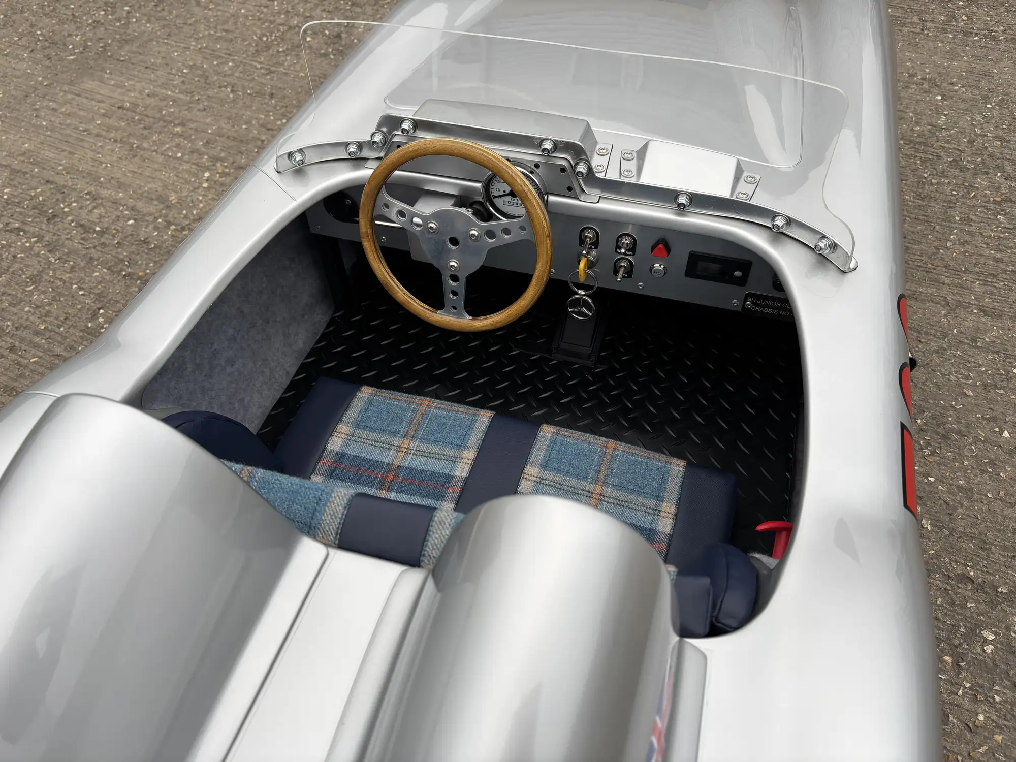 A Unique Hand-Crafted Electric 'Mercedes-Benz' 300 SLR 1:2 S-Sold