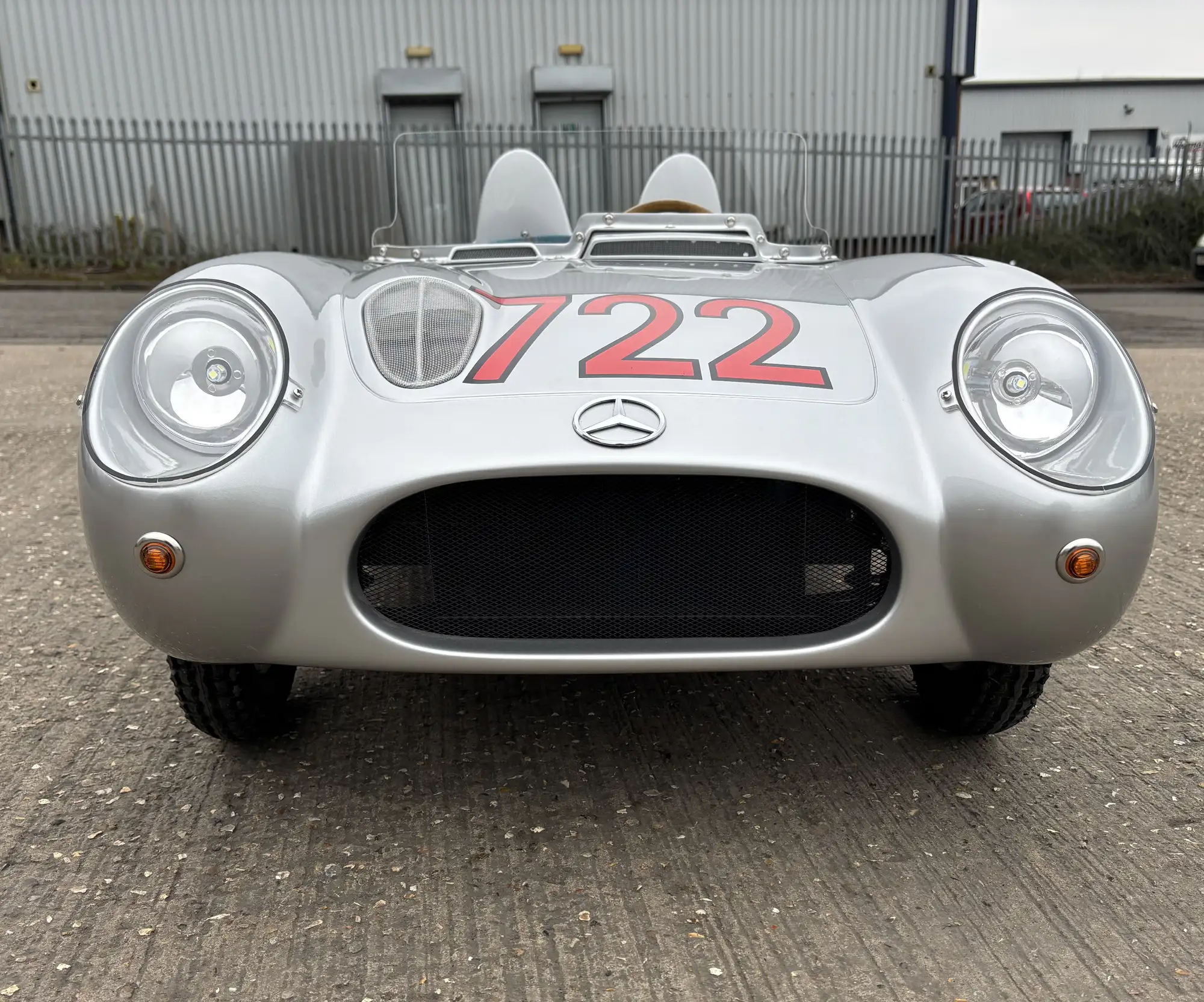 A Unique Hand-Crafted Electric 'Mercedes-Benz' 300 SLR 1:2 S-Sold