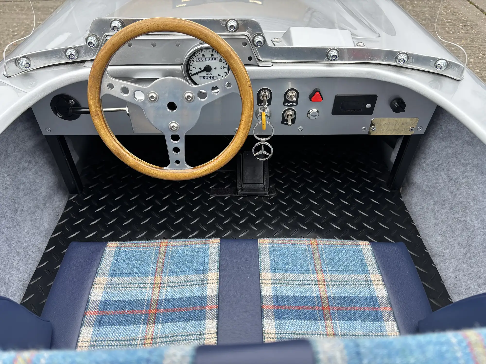 A Unique Hand-Crafted Electric 'Mercedes-Benz' 300 SLR 1:2 S-Sold