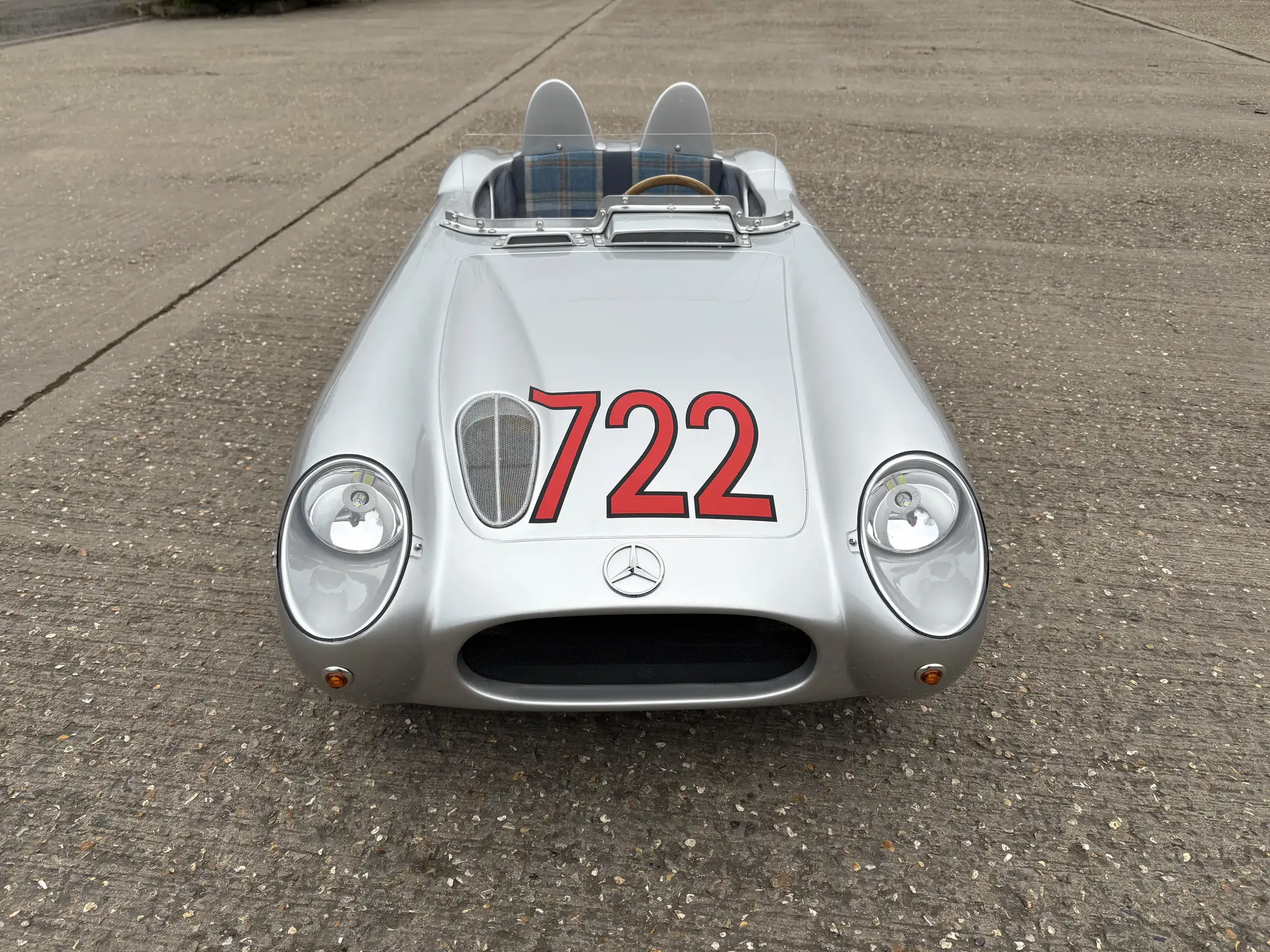 A Unique Hand-Crafted Electric 'Mercedes-Benz' 300 SLR 1:2 S-Sold