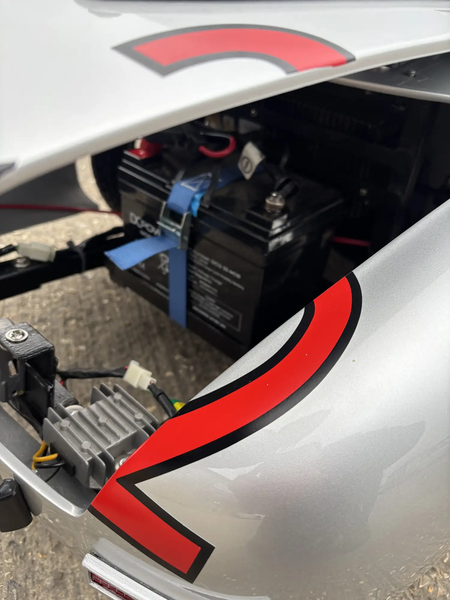 A Unique Hand-Crafted Electric 'Mercedes-Benz' 300 SLR 1:2 S-Sold