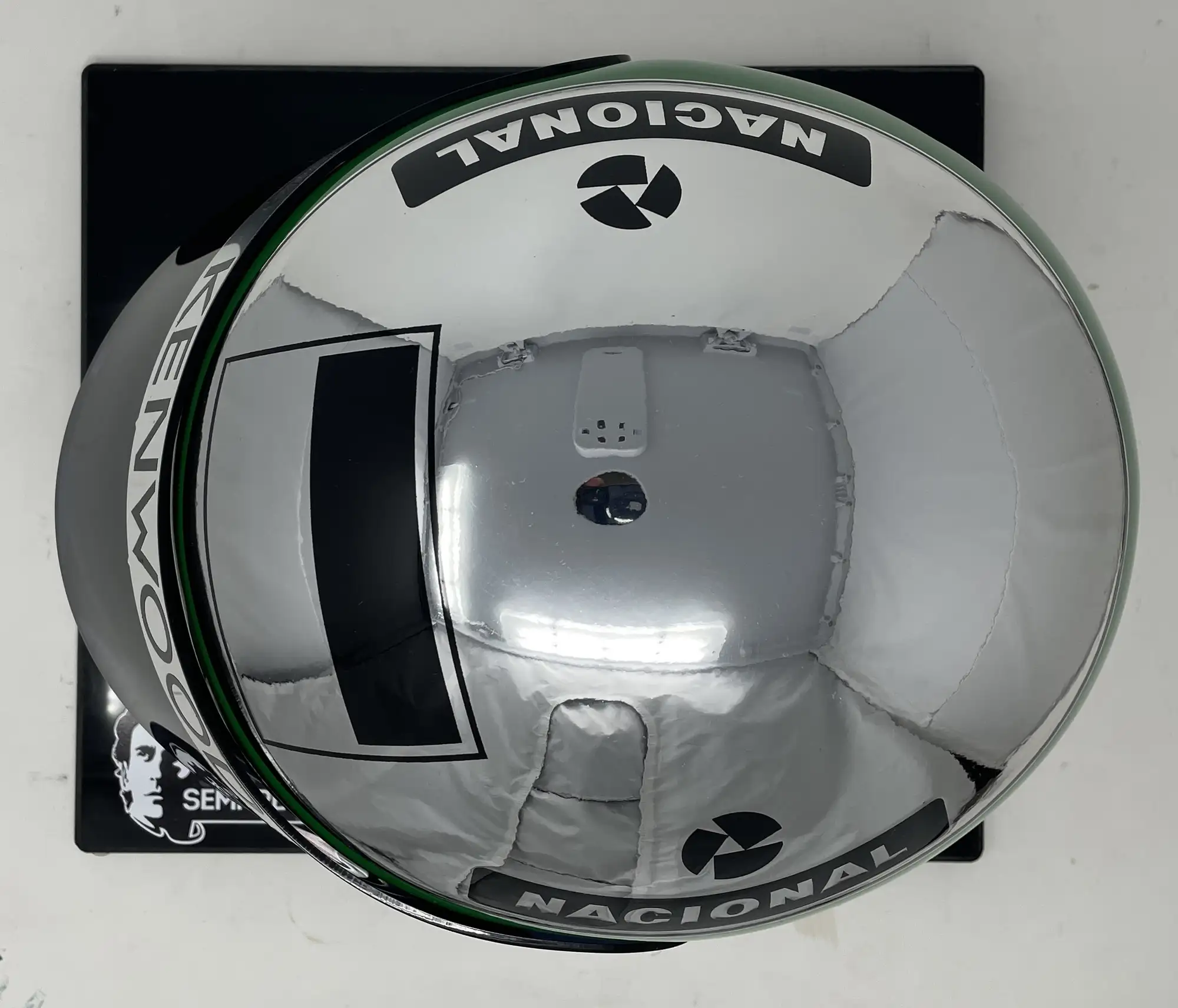 Ayrton Senna 20th Anniversary Limited Edition Replica Chrome-Sold