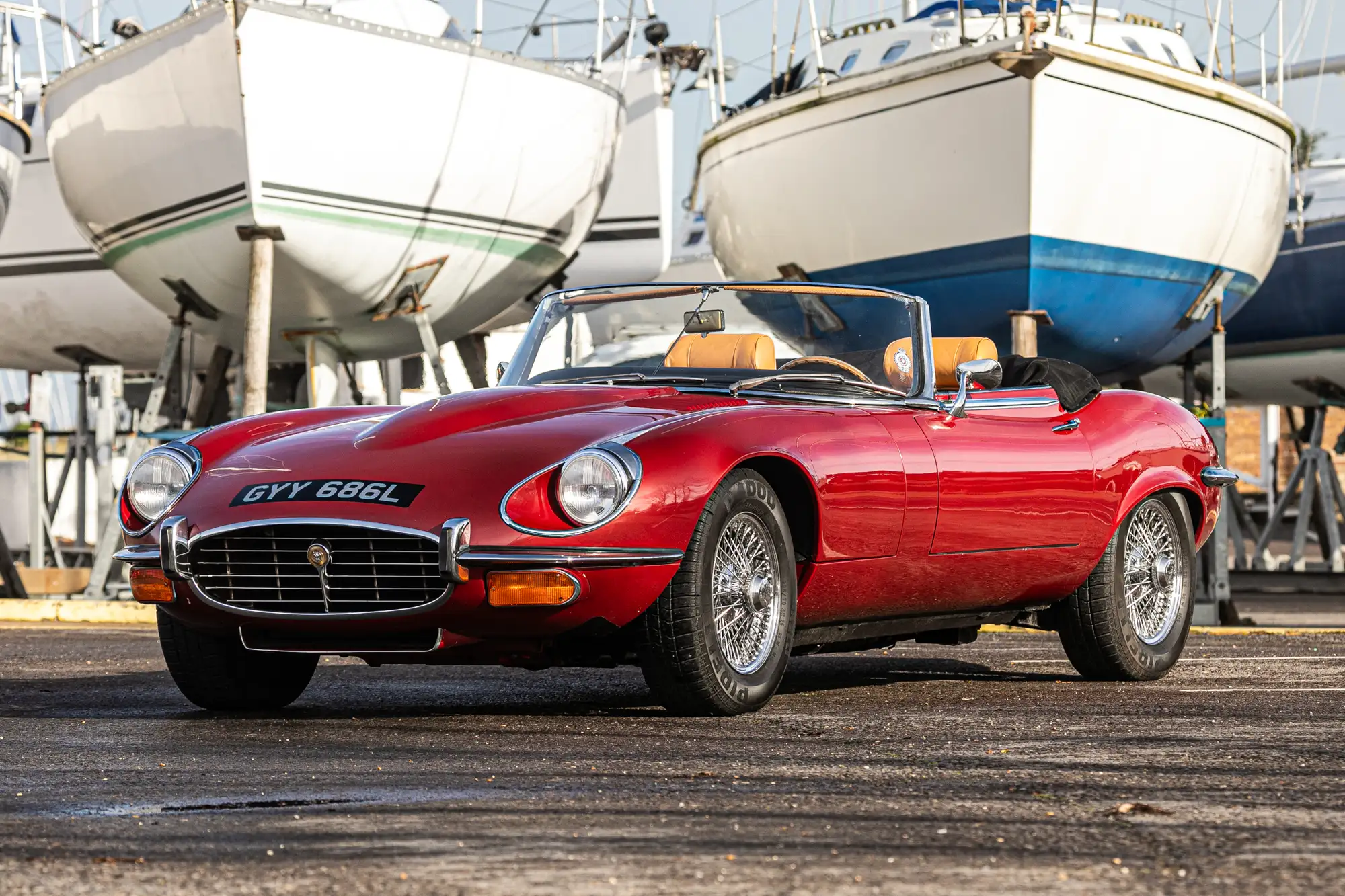 1973 Jaguar E-Type Series 3 V12 Roadster-Sold