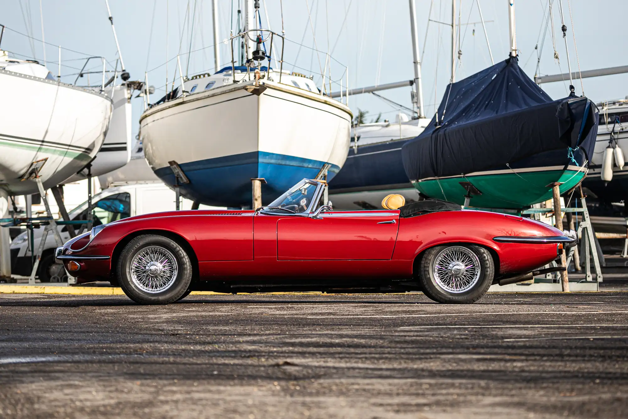 1973 Jaguar E-Type Series 3 V12 Roadster-Sold