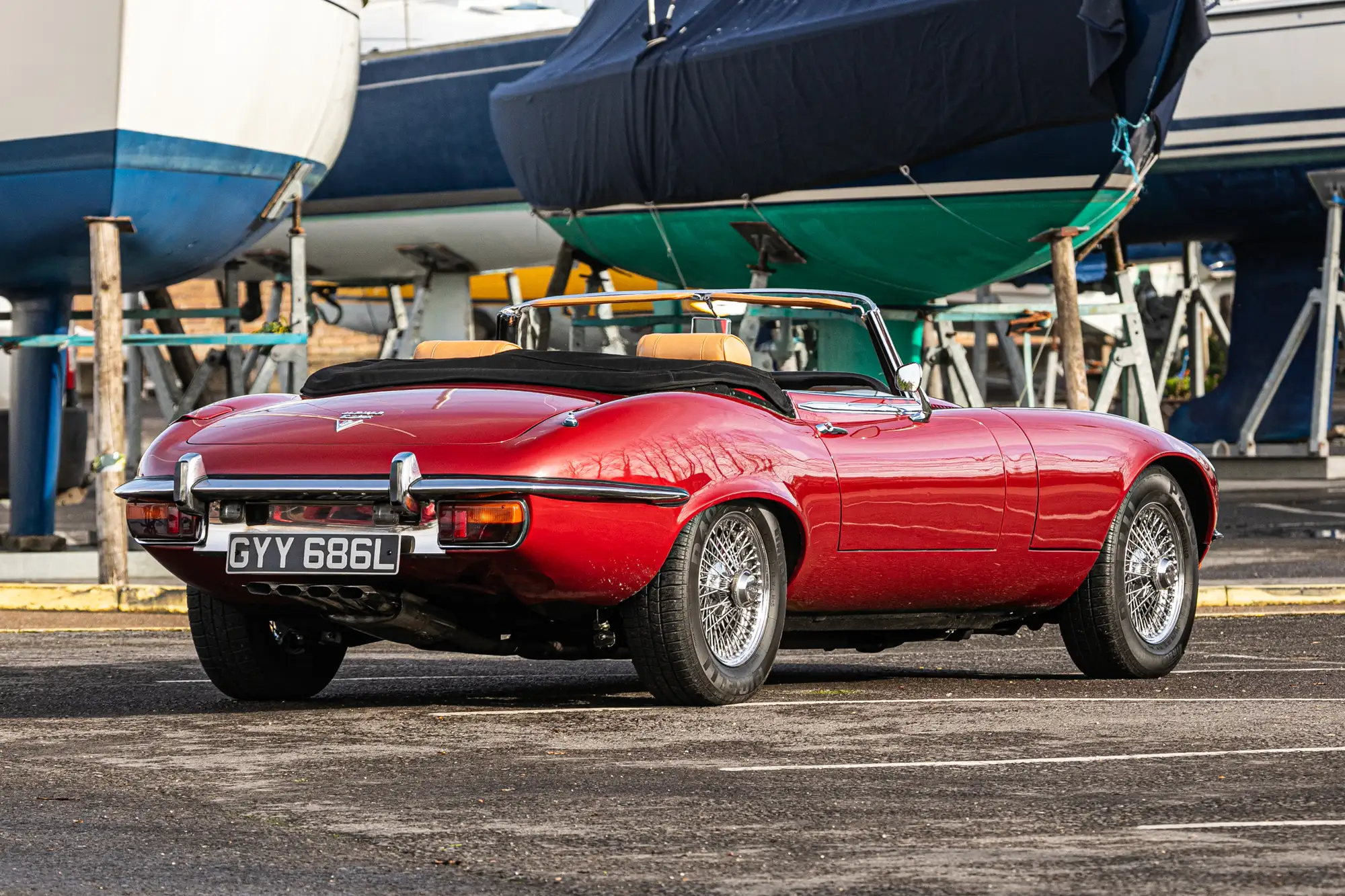 1973 Jaguar E-Type Series 3 V12 Roadster-Sold
