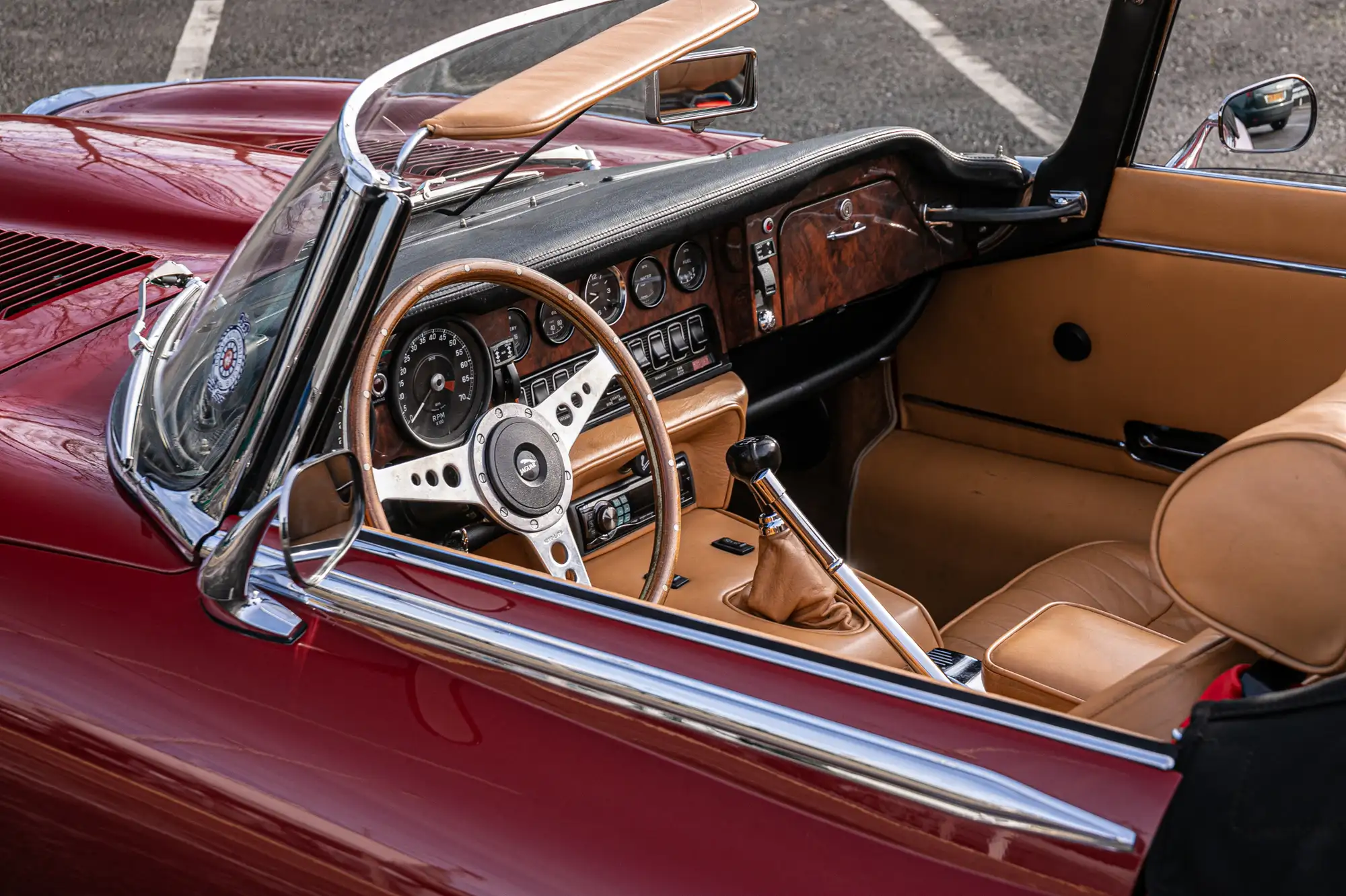 1973 Jaguar E-Type Series 3 V12 Roadster-Sold