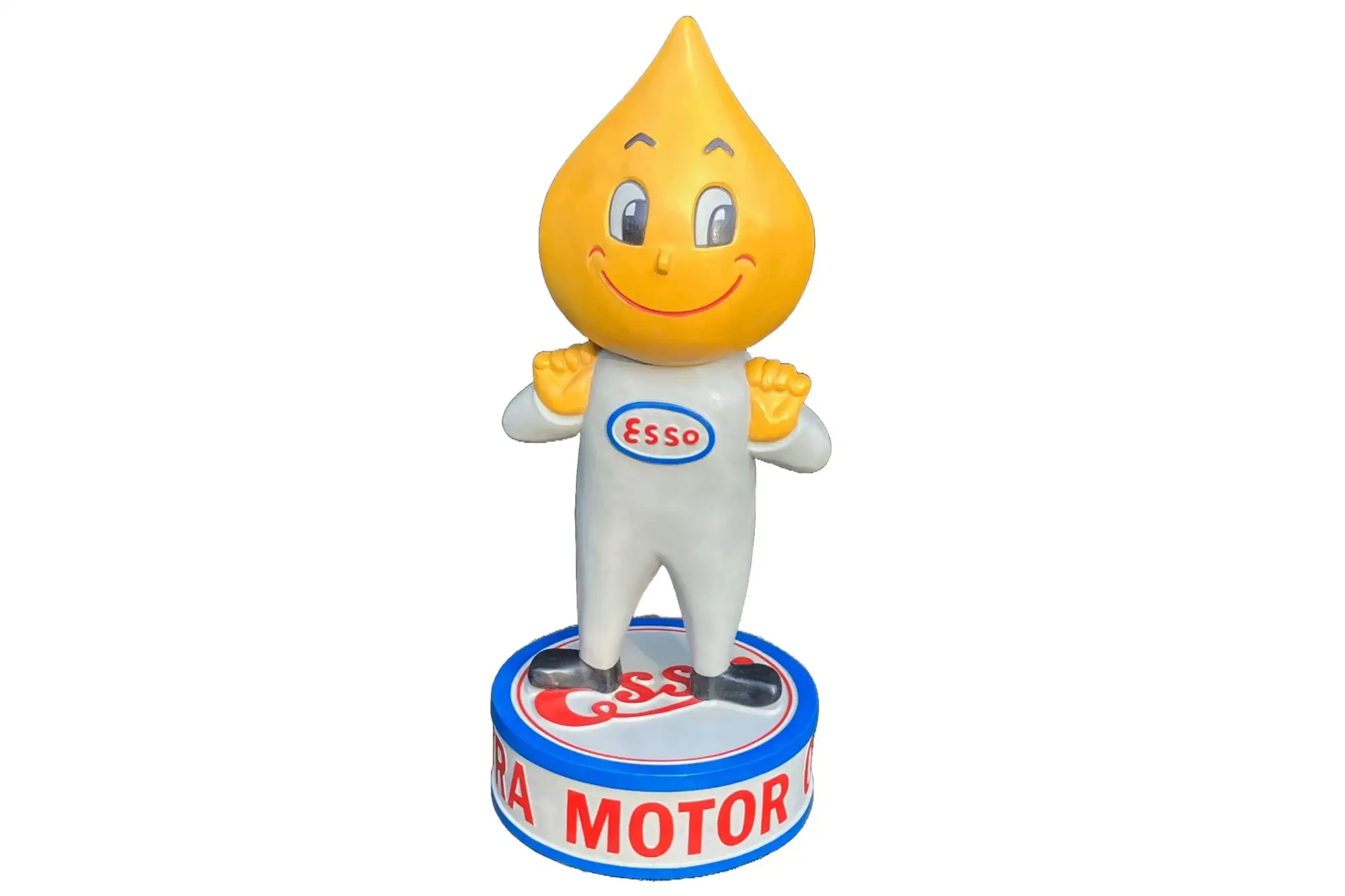 'Mr Drip' or 'Happy' Hand-Painted Forecourt Figure-Sold