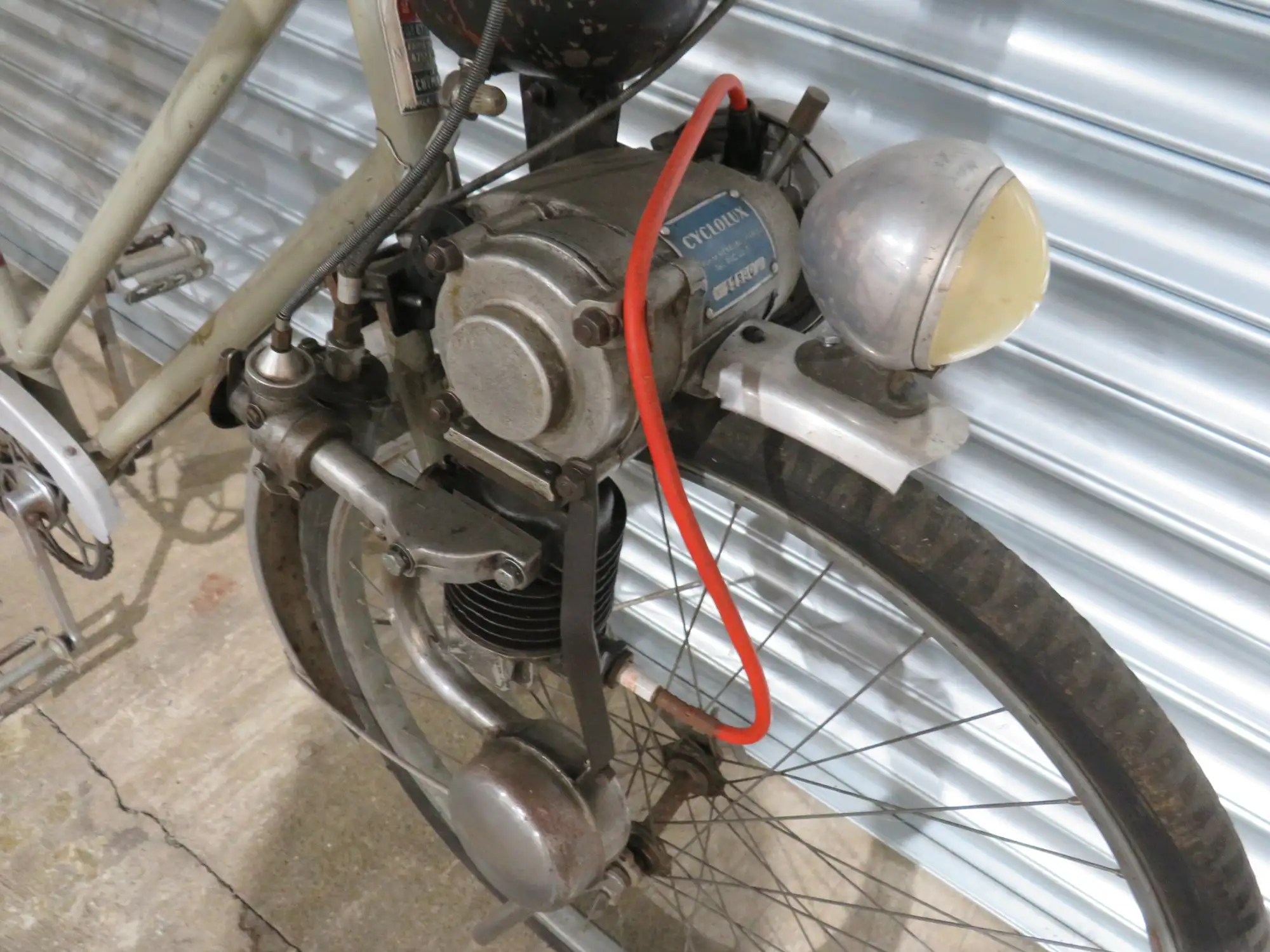 c.1950 Le Chemineau Ladies Cyclolux 49cc-Sold