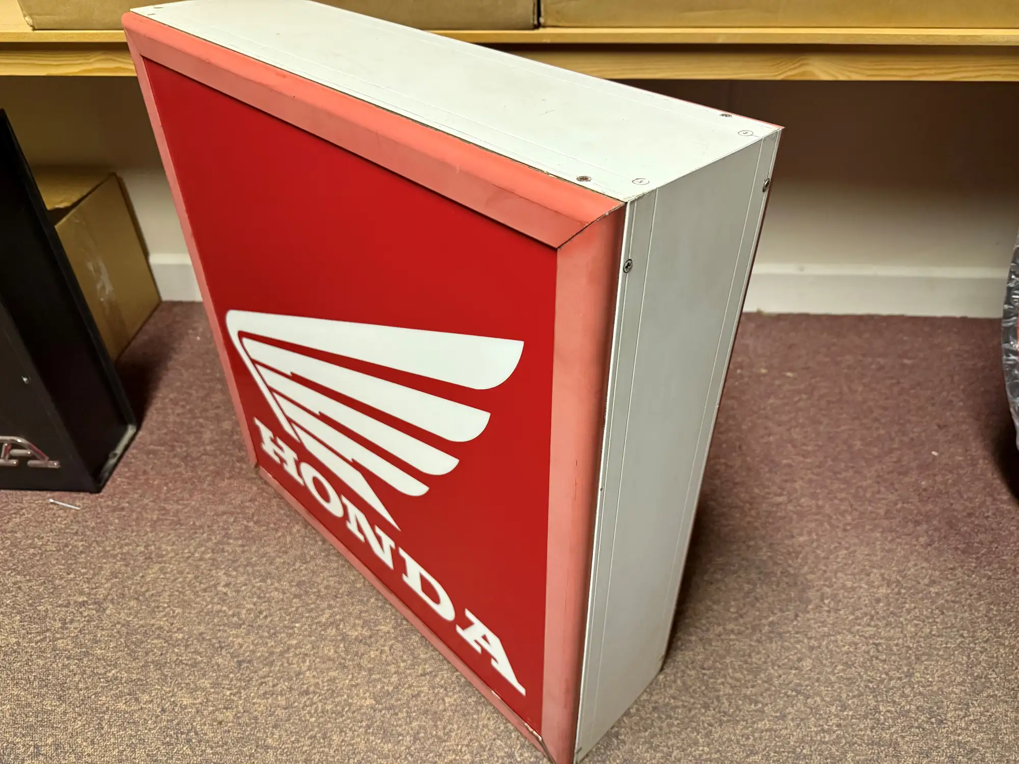 Genuine Honda Dealer Illuminated Showroom Sign -Sold