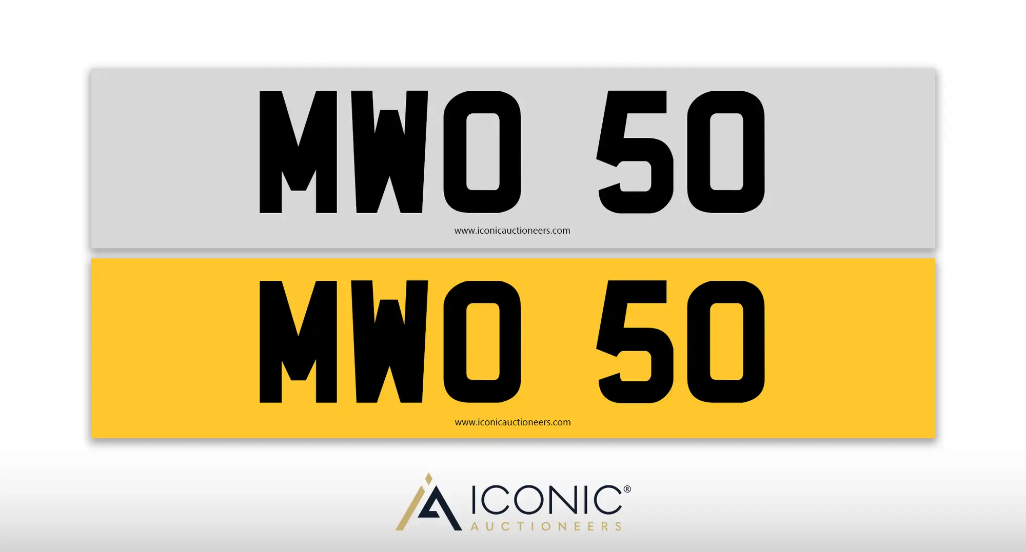 UK Registration Number MWO 50-For Sale