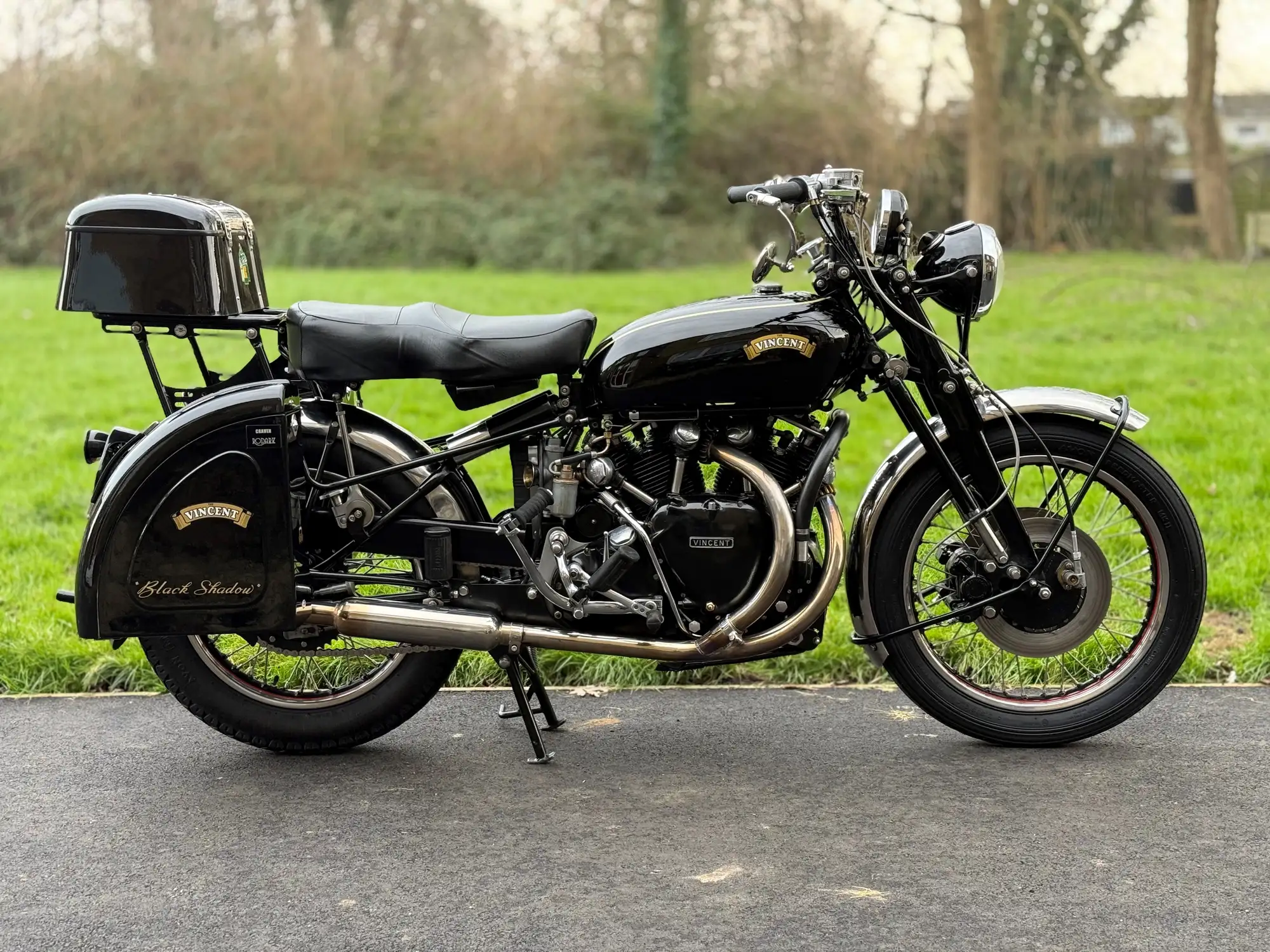 1952 Vincent Series C Black Shadow 998cc-For Sale