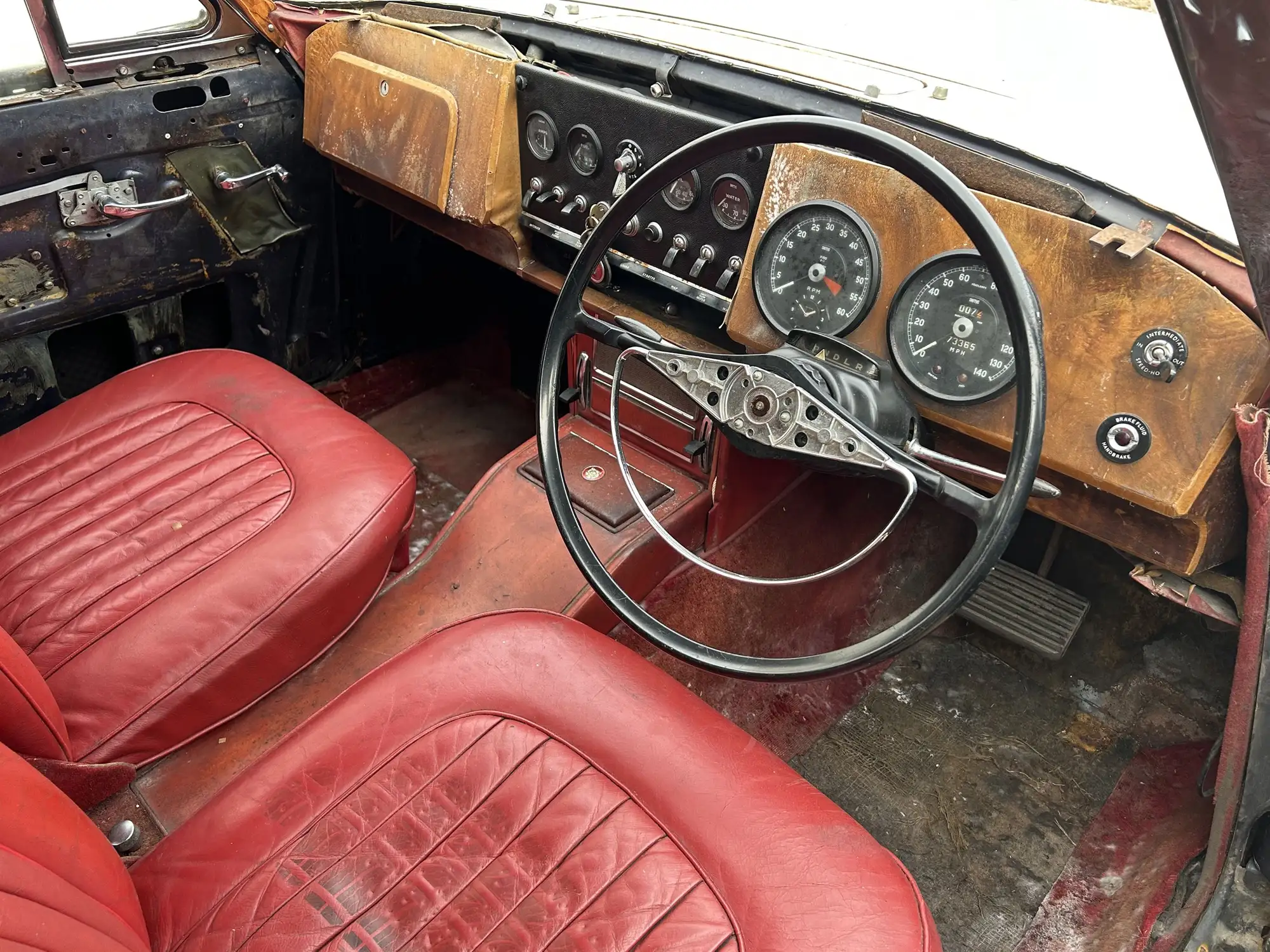 1963 Jaguar Mk 2 3.4 (Project)-Sold