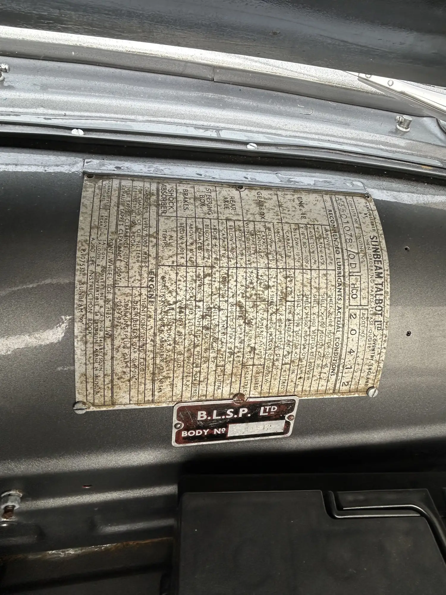 1955 Sunbeam Mk III Drophead Coupé-Sold