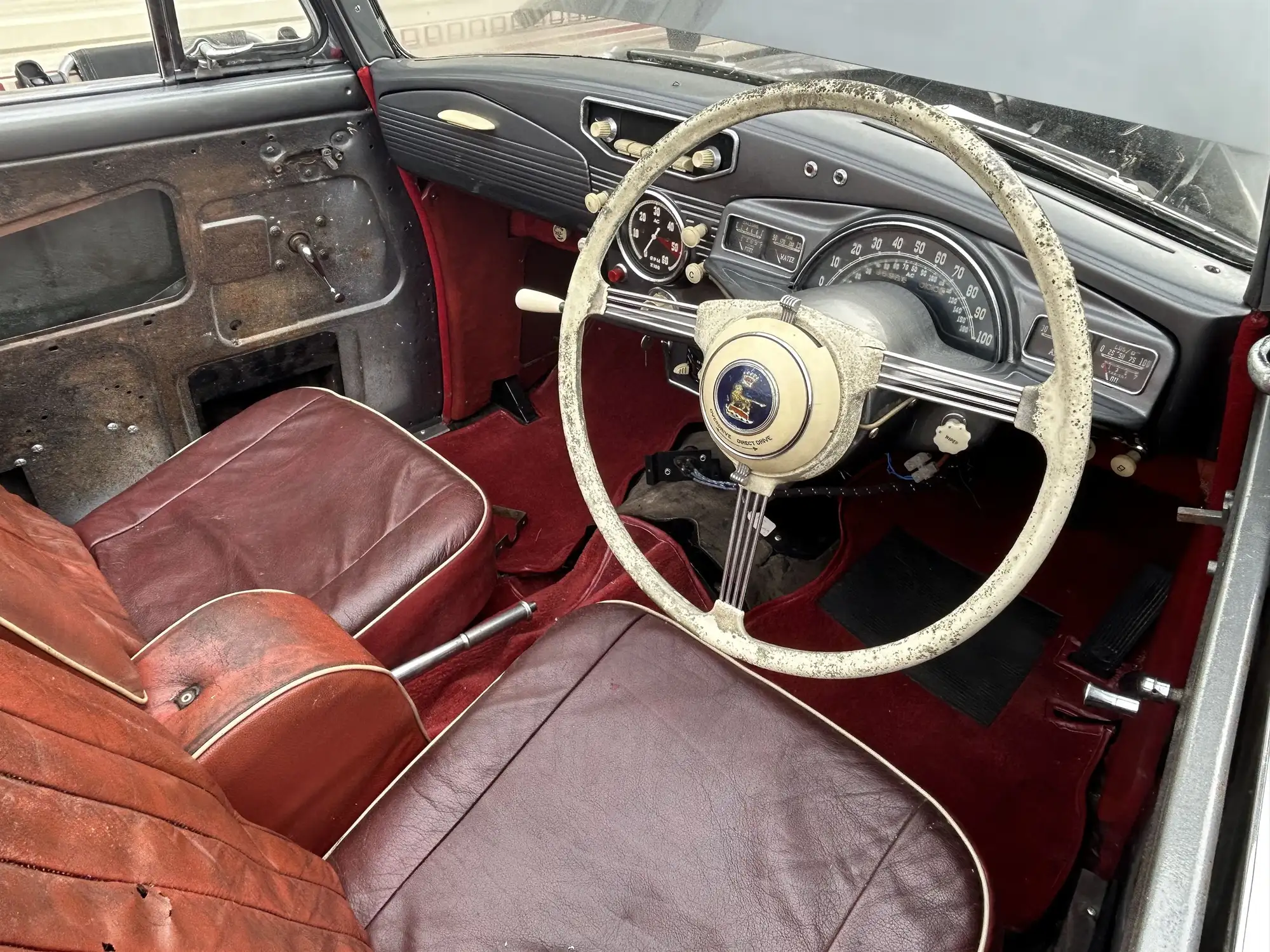 1955 Sunbeam Mk III Drophead Coupé-Sold