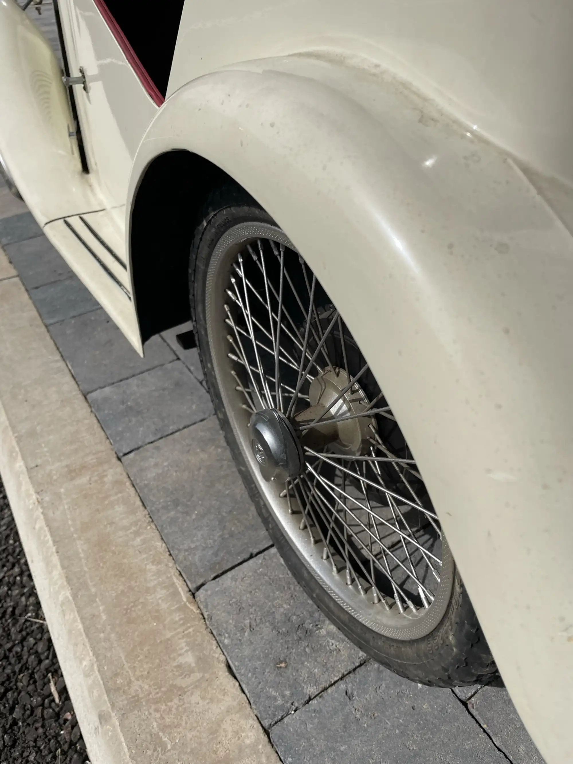 c.1990 Delightful MG TC 1:2 Scale Electric Childs Car-Sold