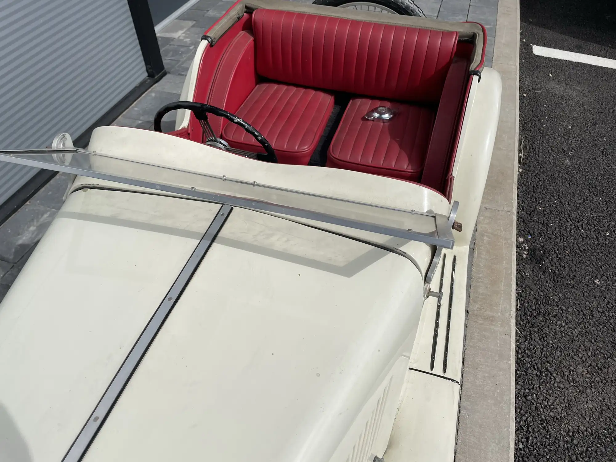 c.1990 Delightful MG TC 1:2 Scale Electric Childs Car-Sold