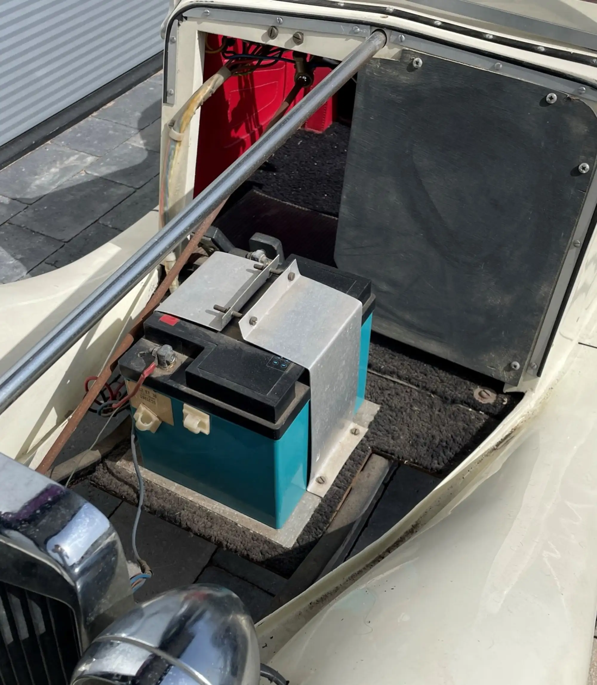 c.1990 Delightful MG TC 1:2 Scale Electric Childs Car-Sold