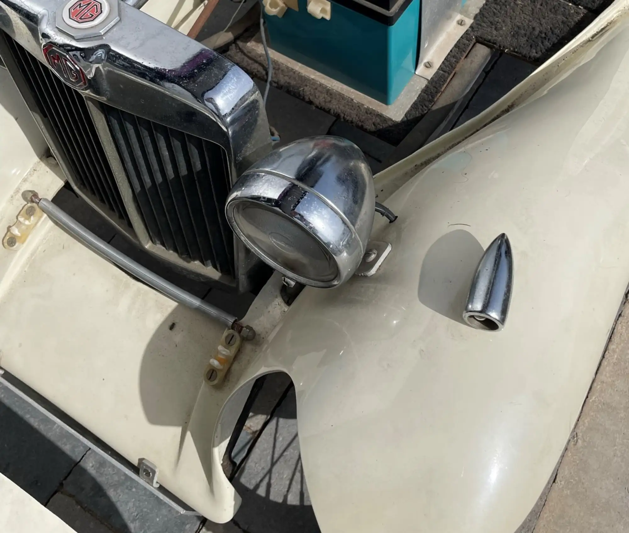 c.1990 Delightful MG TC 1:2 Scale Electric Childs Car-Sold