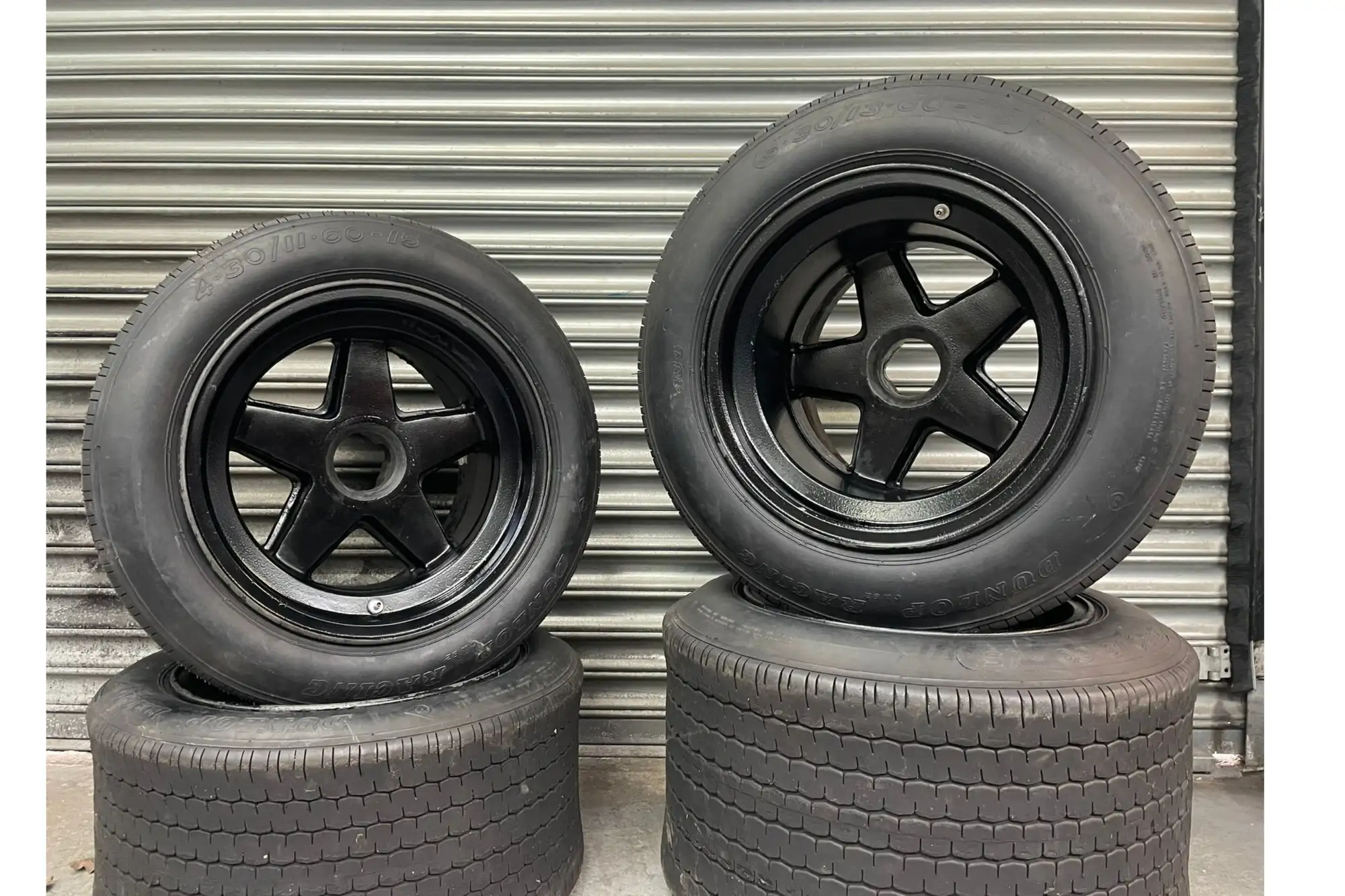 A Set of Four Porsche 911 RSR Magnesium Alloy Centrelock 5-S-Sold