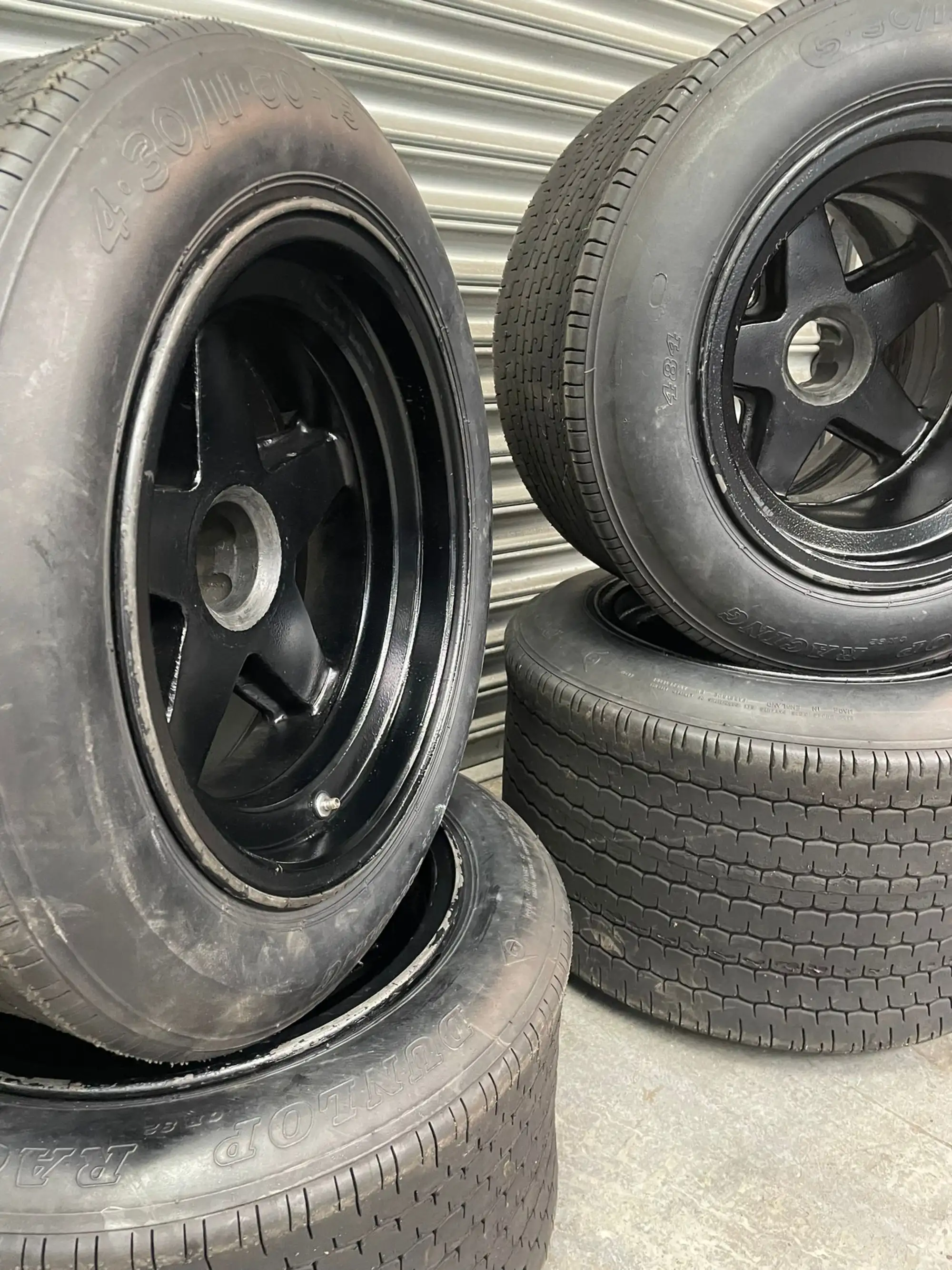 A Set of Four Porsche 911 RSR Magnesium Alloy Centrelock 5-S-Sold