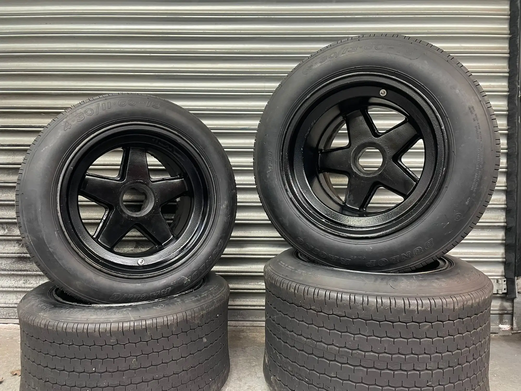 A Set of Four Porsche 911 RSR Magnesium Alloy Centrelock 5-S-Sold