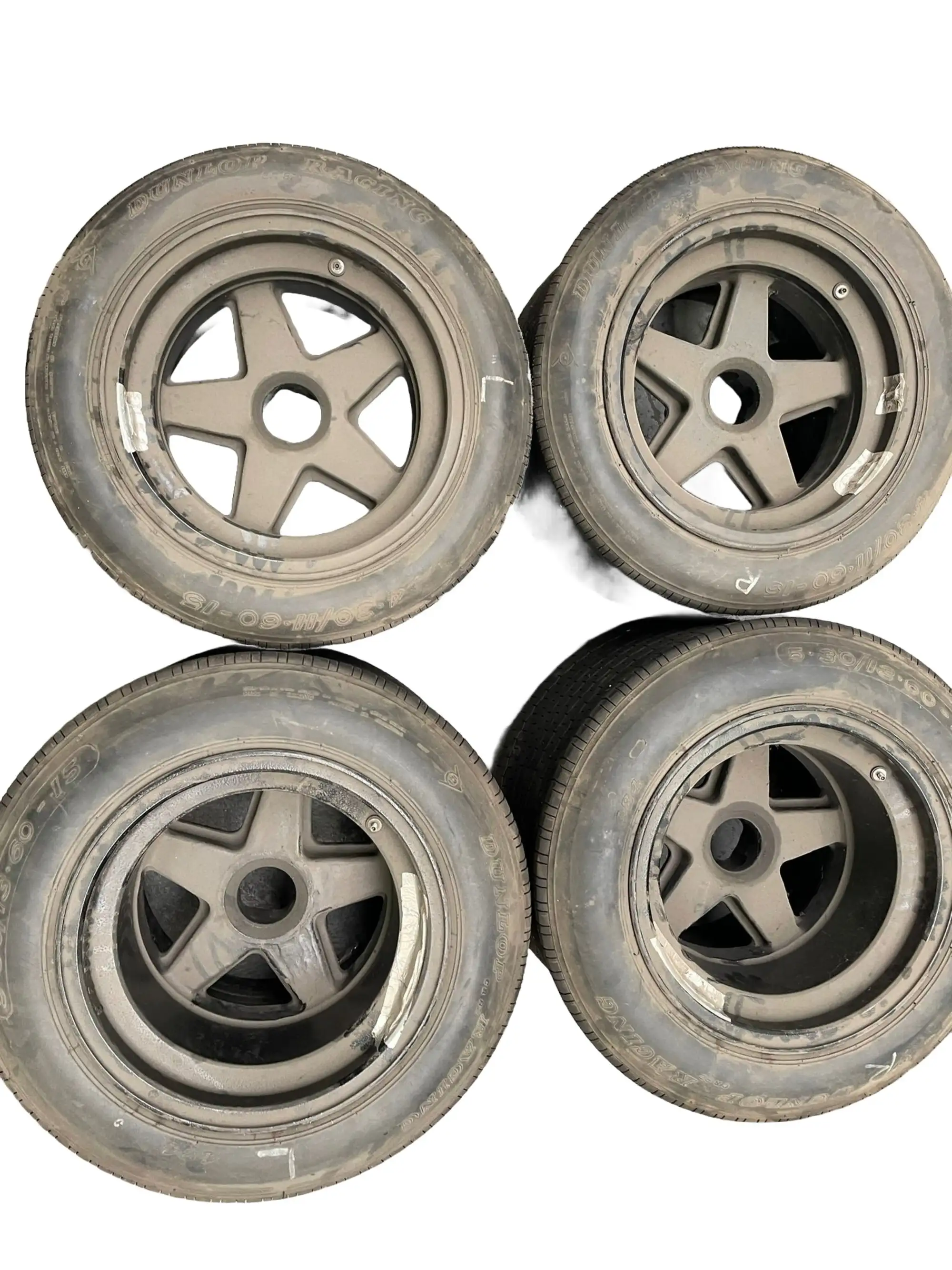 A Set of Four Porsche 911 RSR Magnesium Alloy Centrelock 5-S-Sold