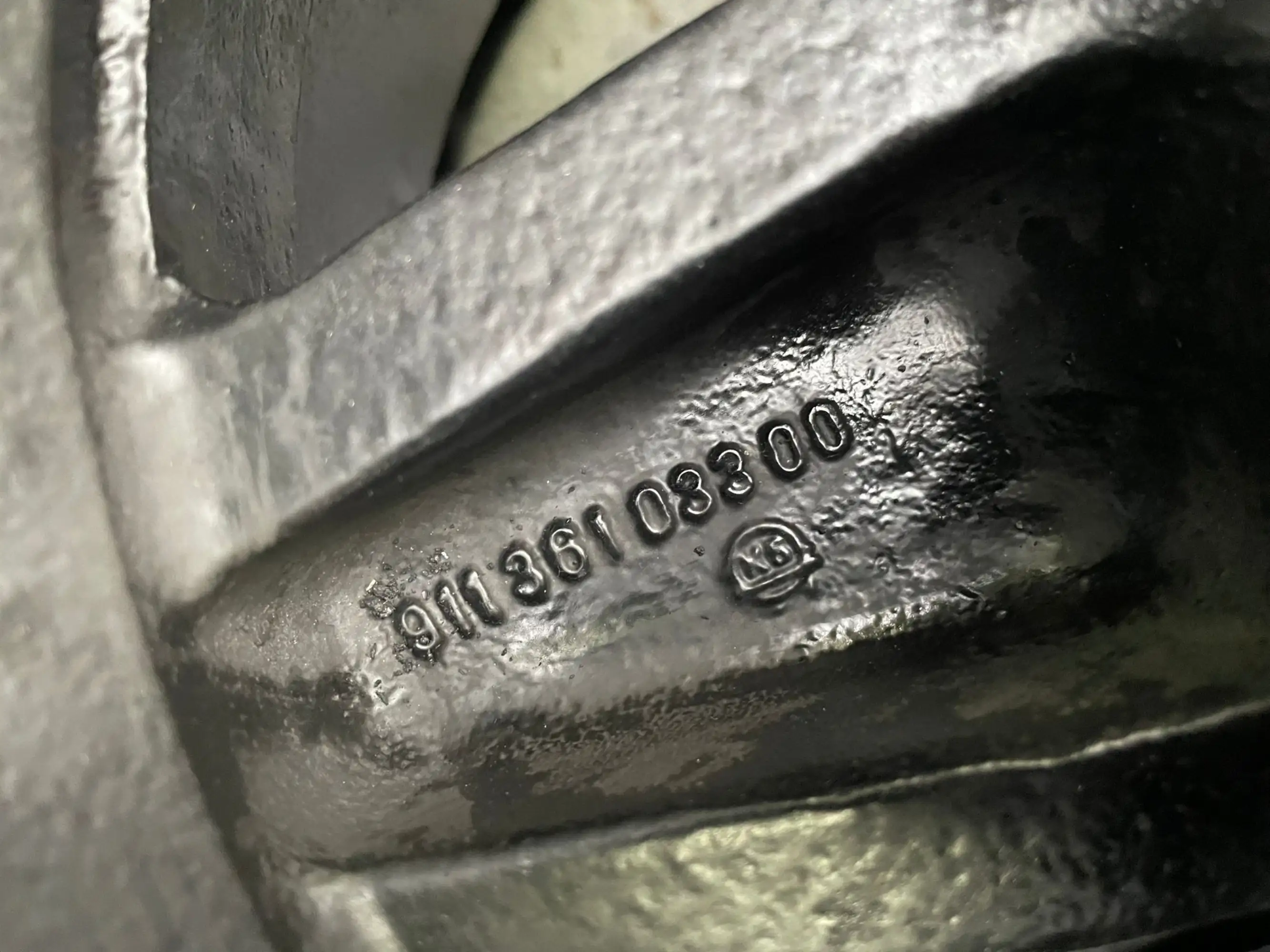 A Set of Four Porsche 911 RSR Magnesium Alloy Centrelock 5-S-Sold