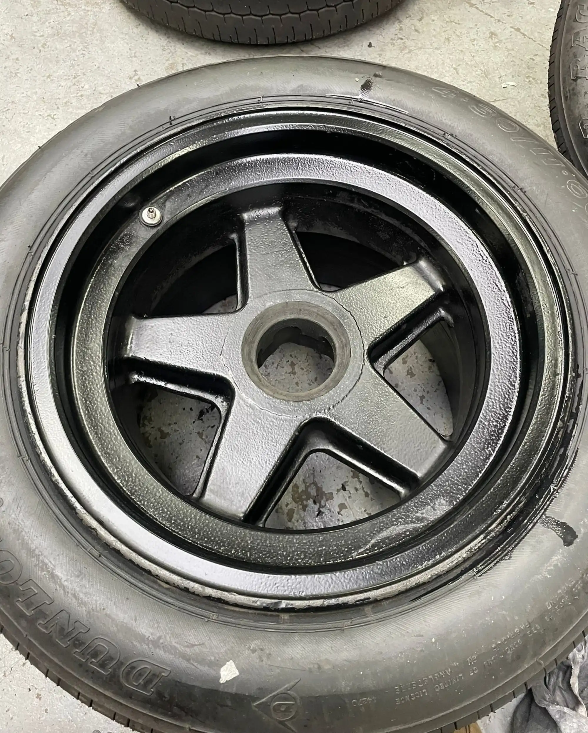 A Set of Four Porsche 911 RSR Magnesium Alloy Centrelock 5-S-Sold