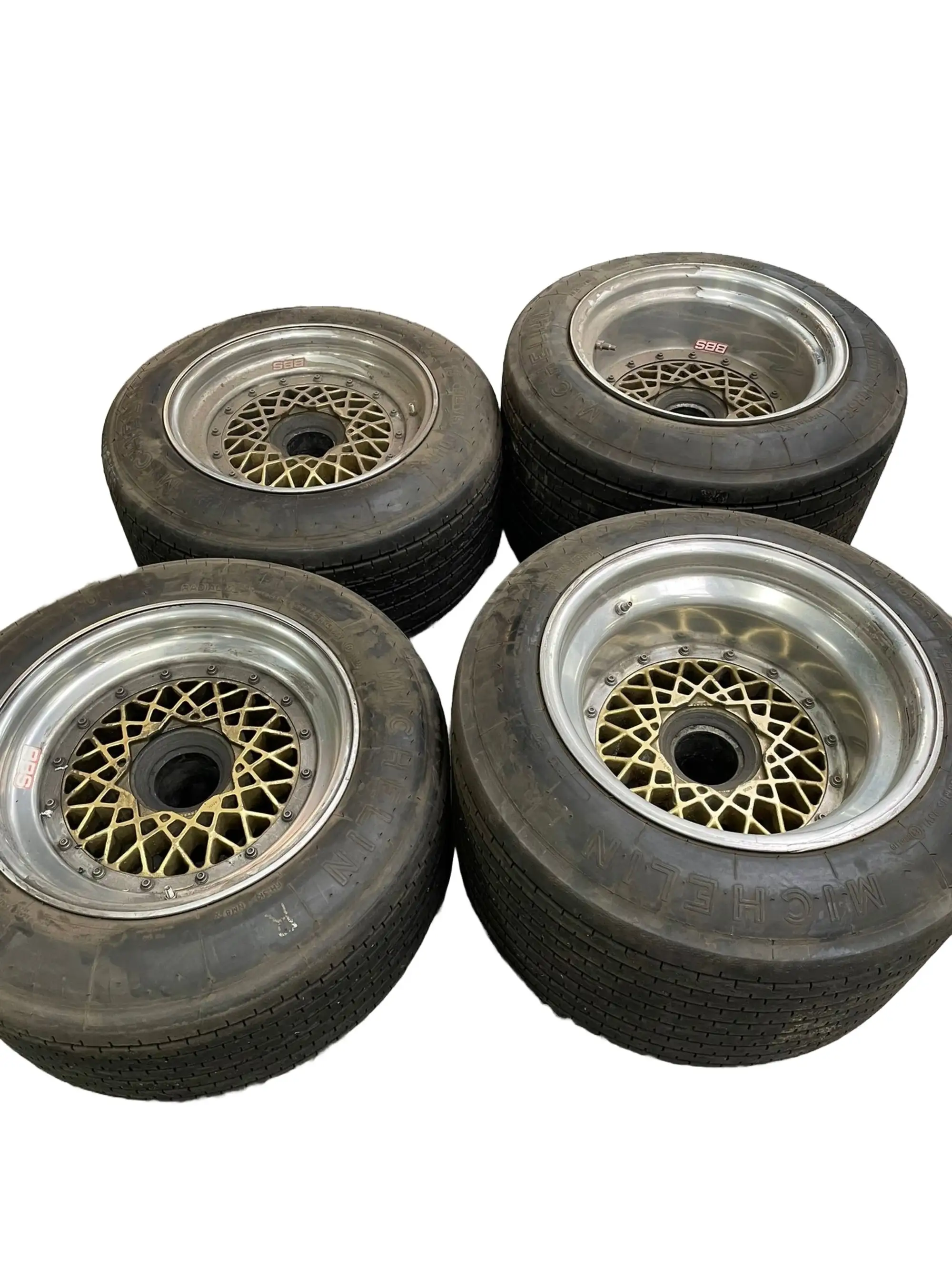 A Set of Four BBS Centrelock Split Rim Alloy Wheels for a Po-For Sale