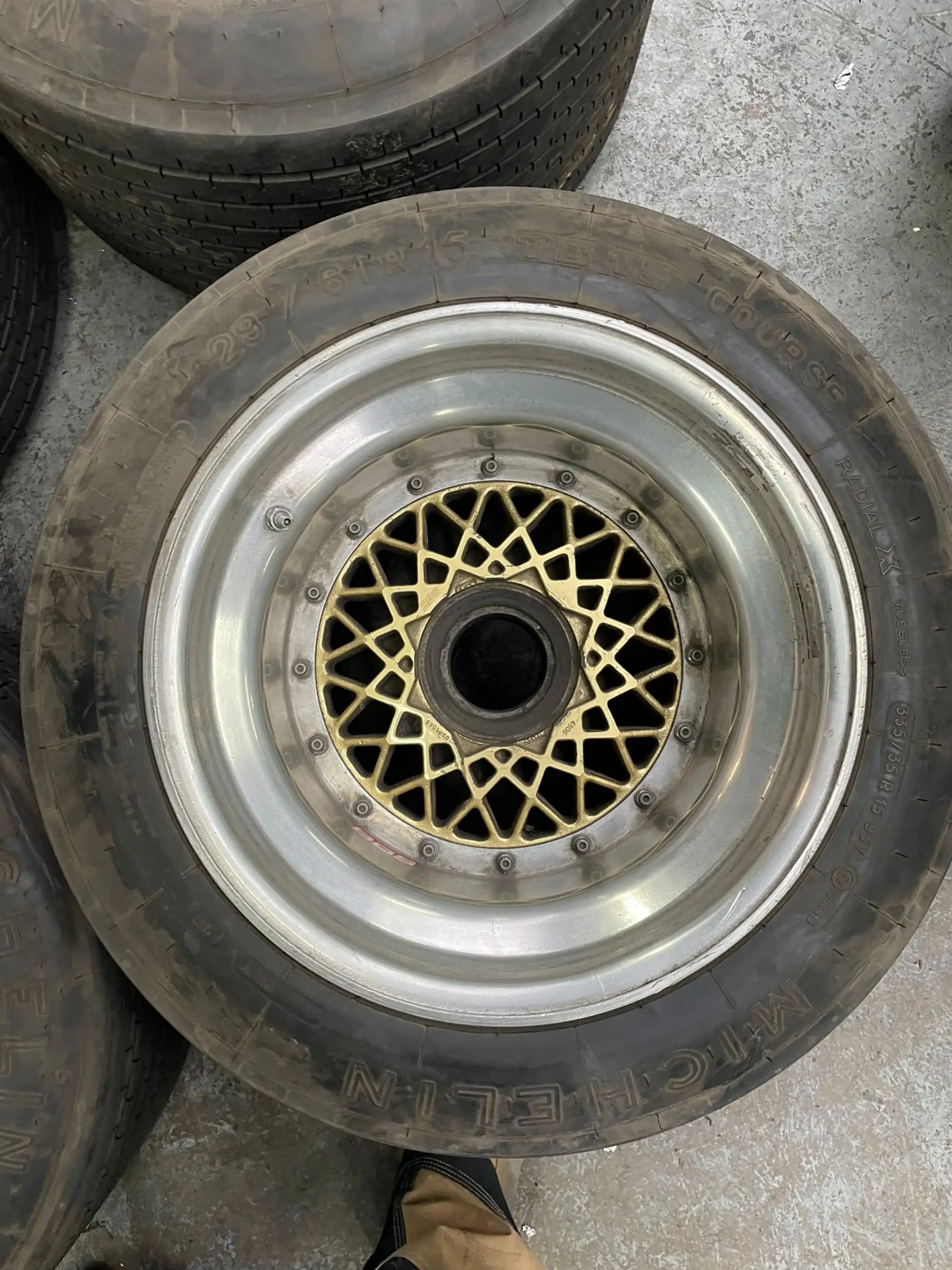 A Set of Four BBS Centrelock Split Rim Alloy Wheels for a Po-For Sale