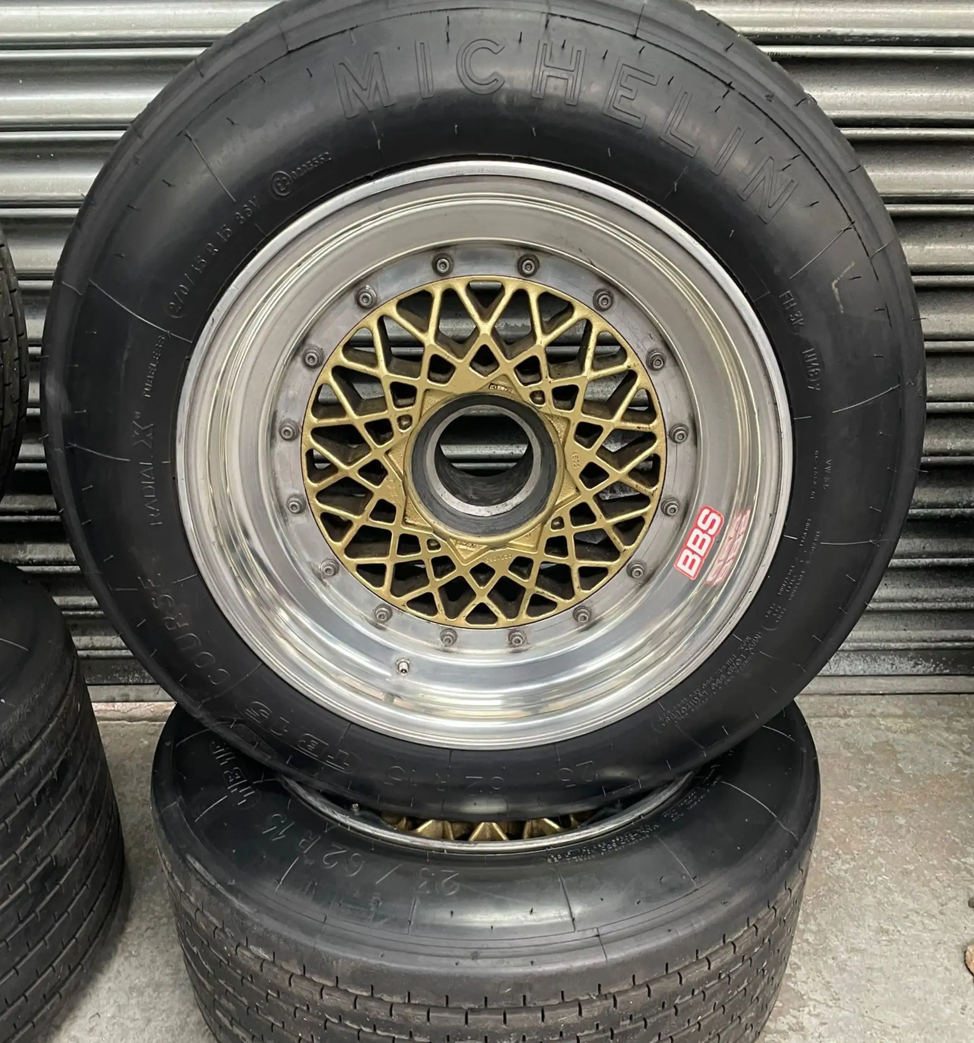 A Set of Four BBS Centrelock Split Rim Alloy Wheels for a Po-For Sale