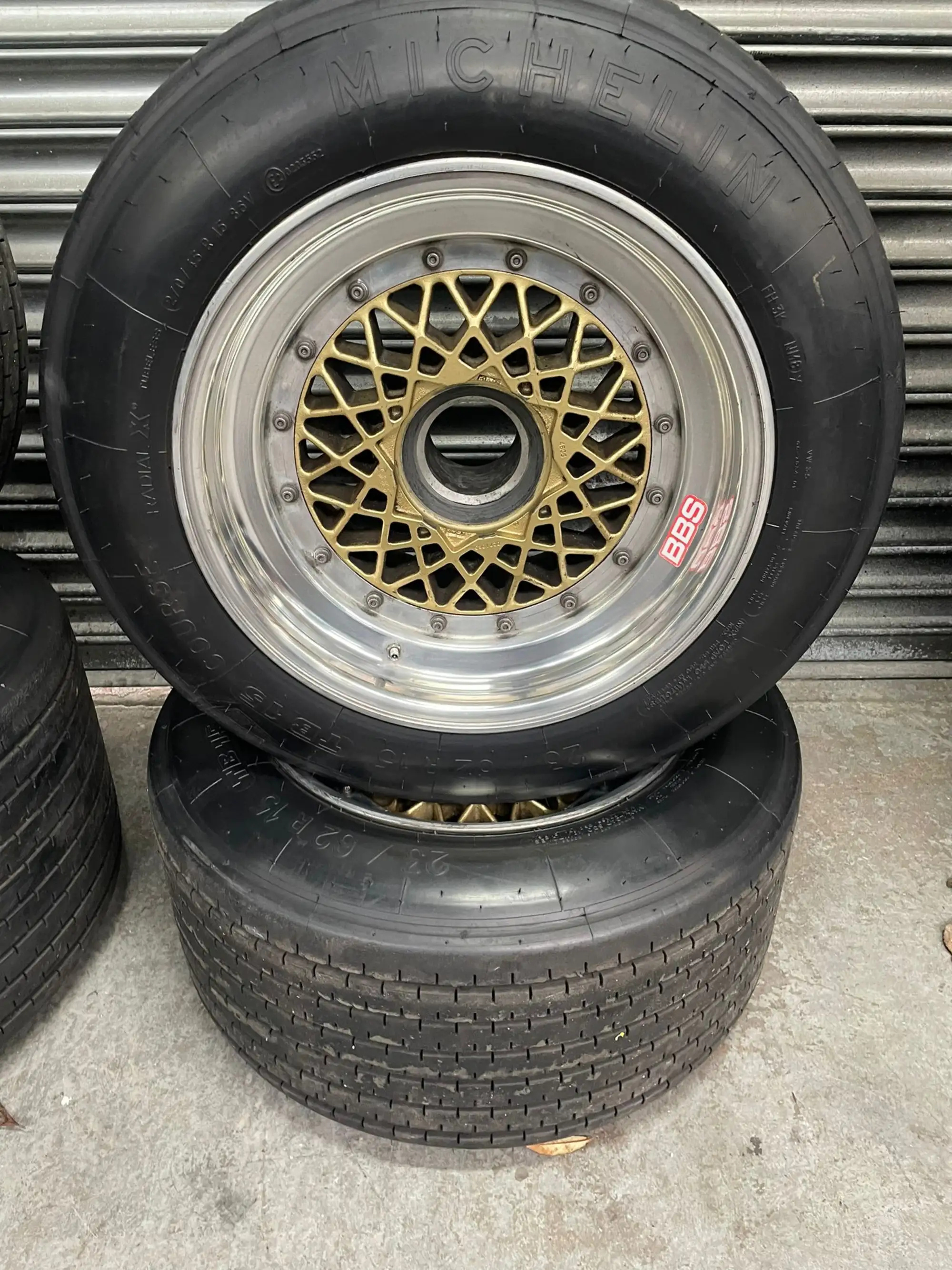 A Set of Four BBS Centrelock Split Rim Alloy Wheels for a Po-For Sale