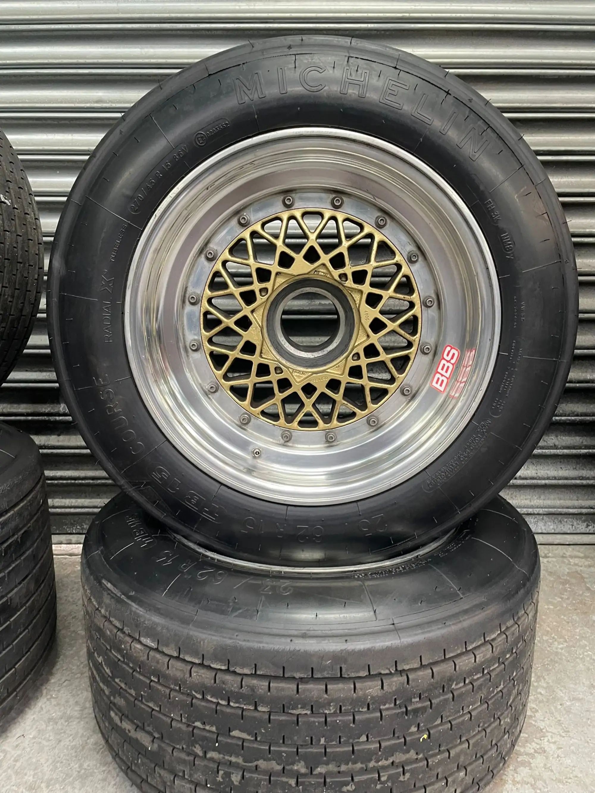 A Set of Four BBS Centrelock Split Rim Alloy Wheels for a Po-For Sale