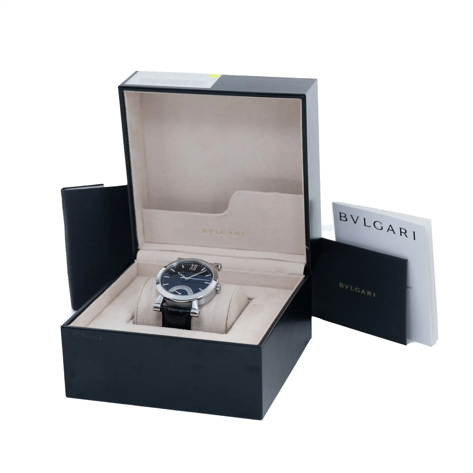 2012 Bvlgari Sotirio Date Retrograde with Box and Paperwork-For Sale