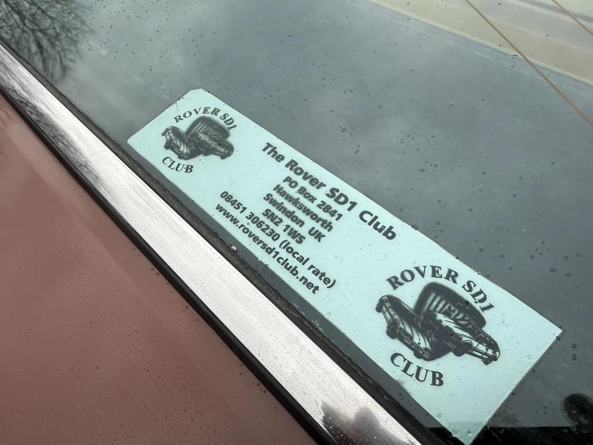 1977 Rover SD1 3500 (Series 1) Manual-Sold