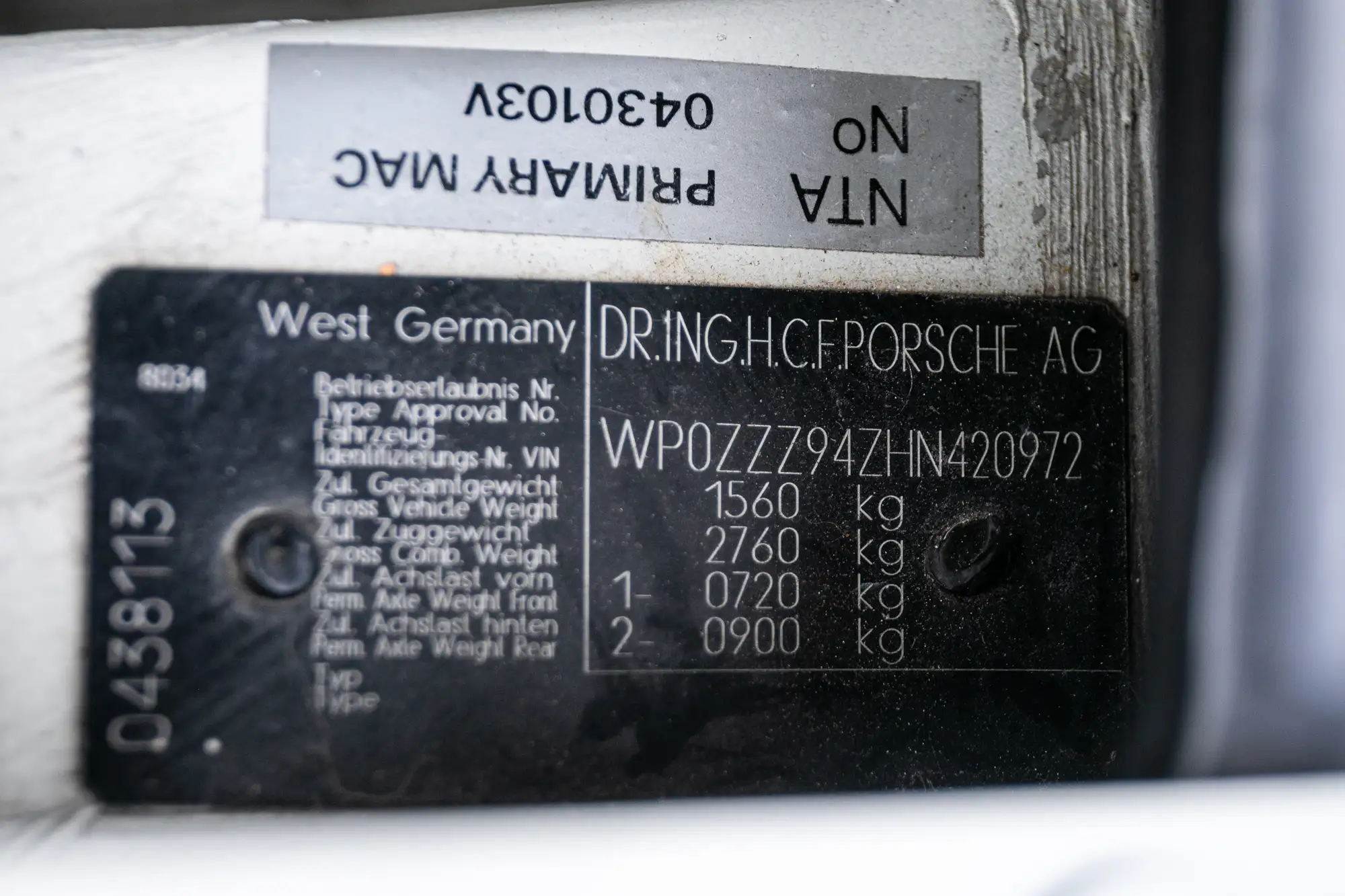 1987 Porsche 944 S1-Sold