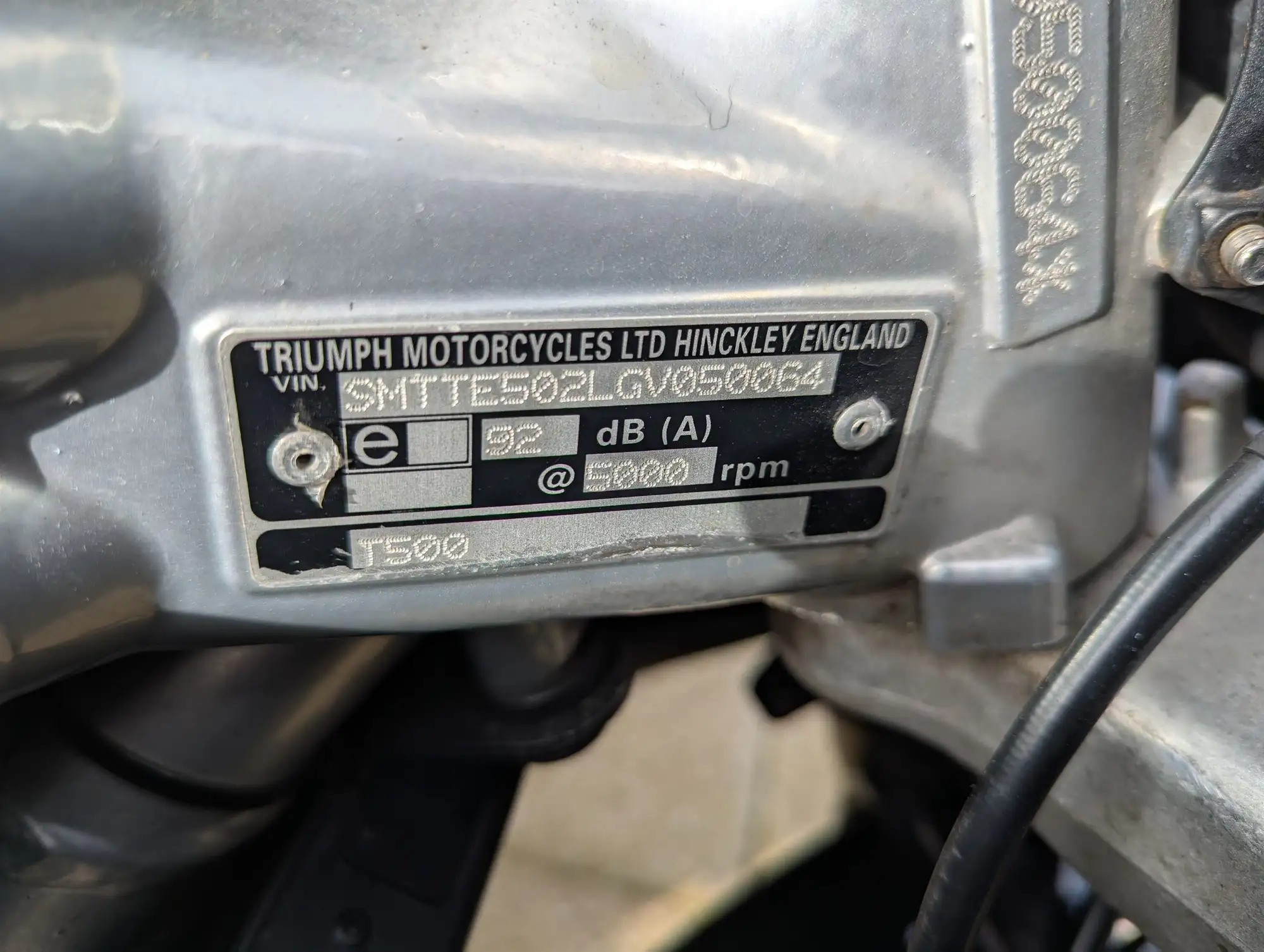 1997 Triumph T595 Daytona 955cc-Sold