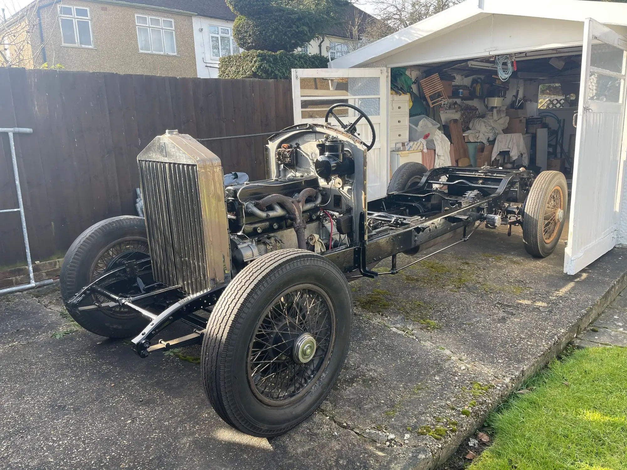 1933 Rolls-Royce 20/25 Chassis and Running Gear-Sold
