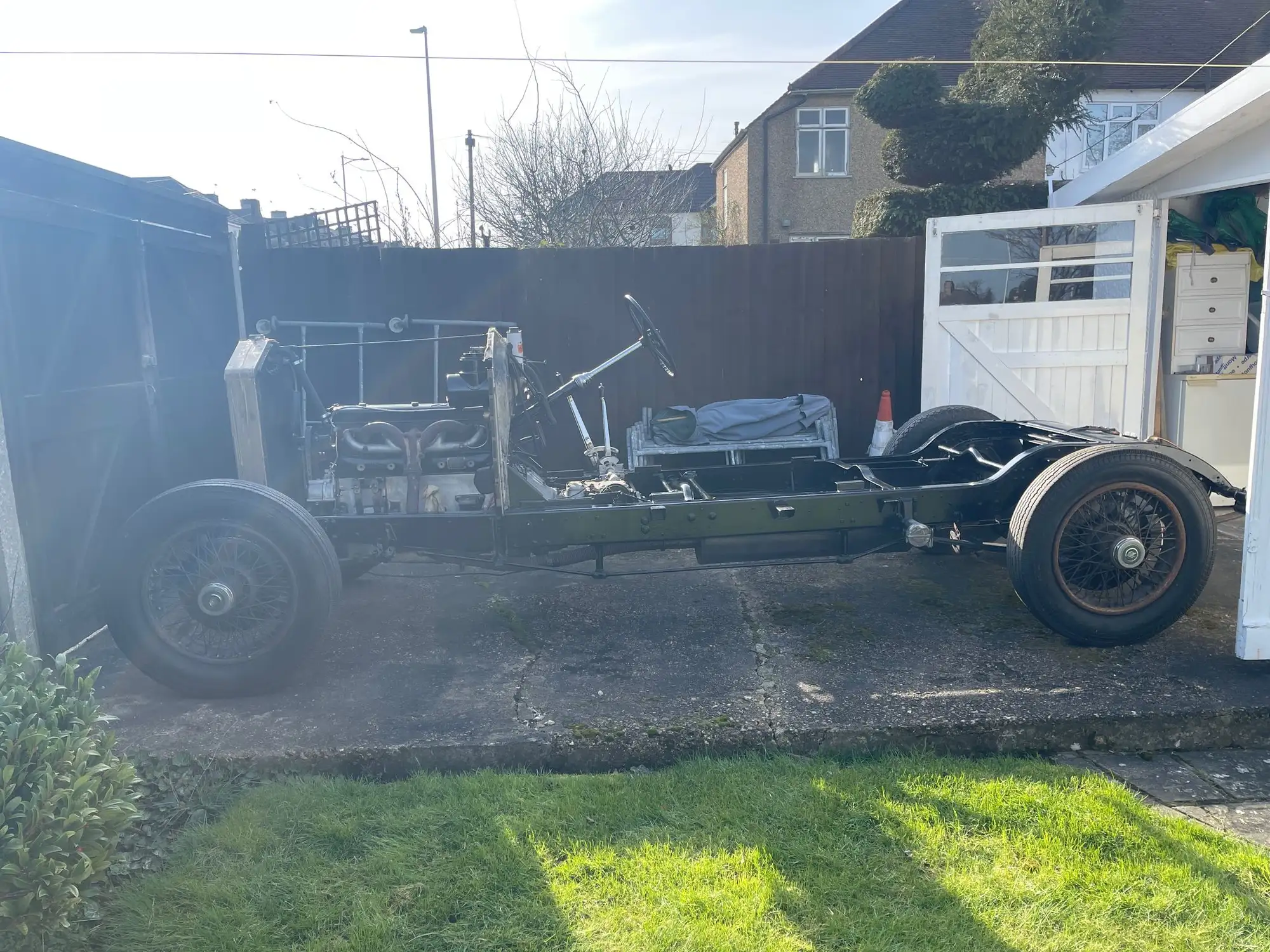 1933 Rolls-Royce 20/25 Chassis and Running Gear-Sold