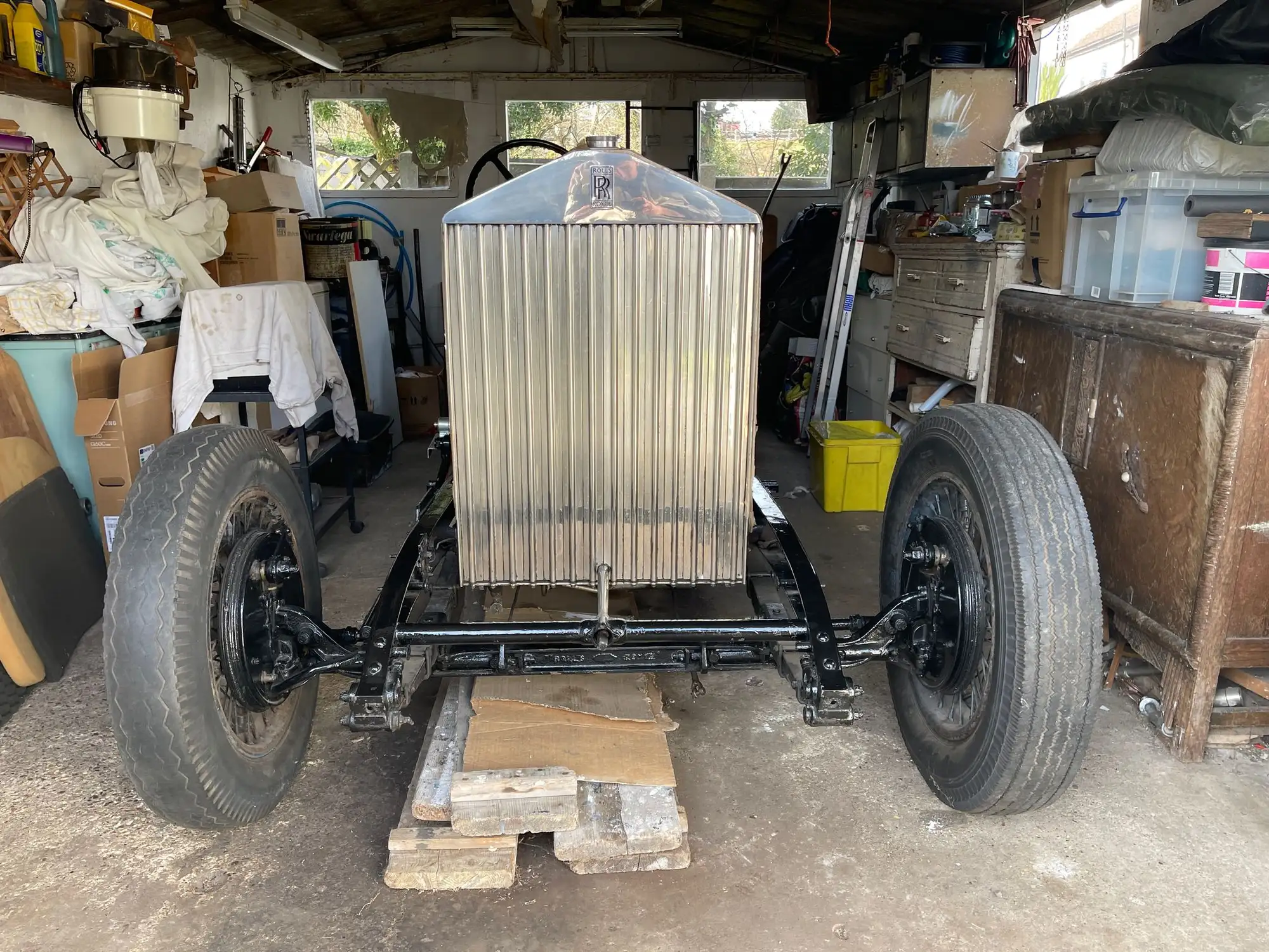 1933 Rolls-Royce 20/25 Chassis and Running Gear-Sold