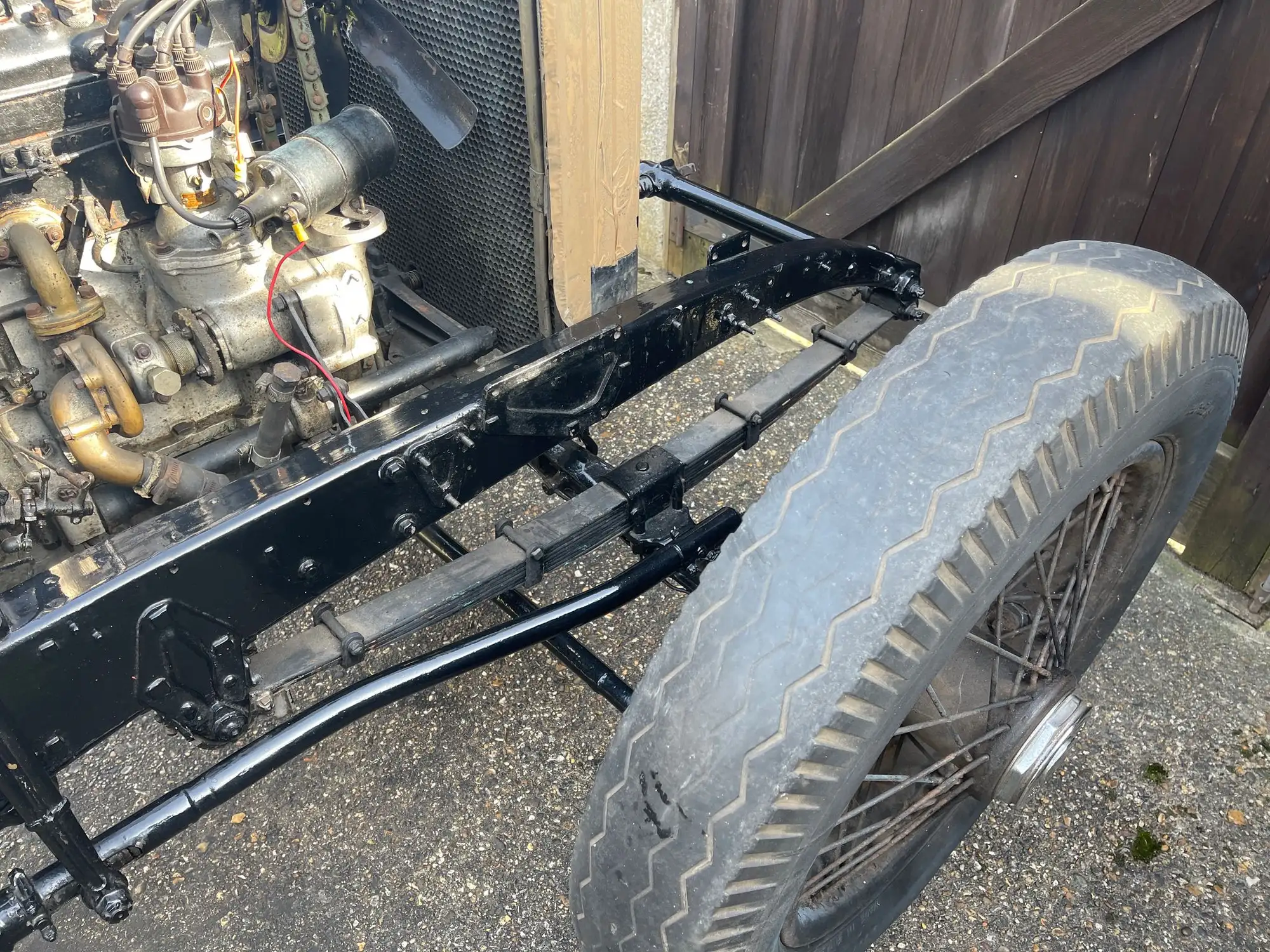 1933 Rolls-Royce 20/25 Chassis and Running Gear-Sold