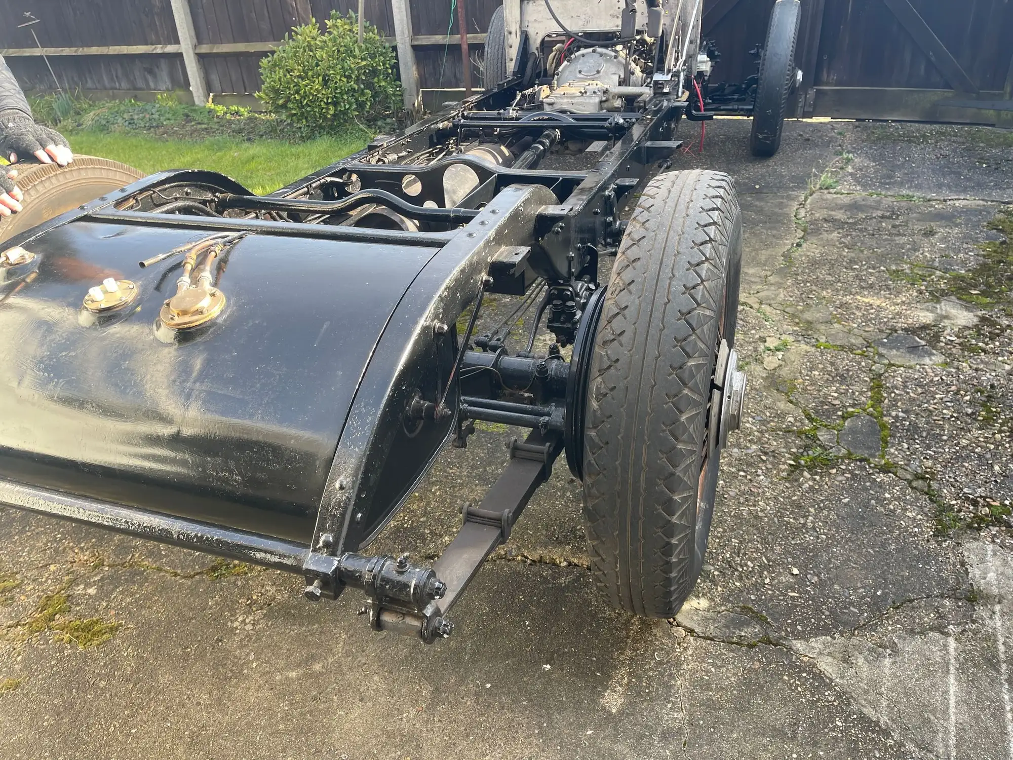 1933 Rolls-Royce 20/25 Chassis and Running Gear-Sold