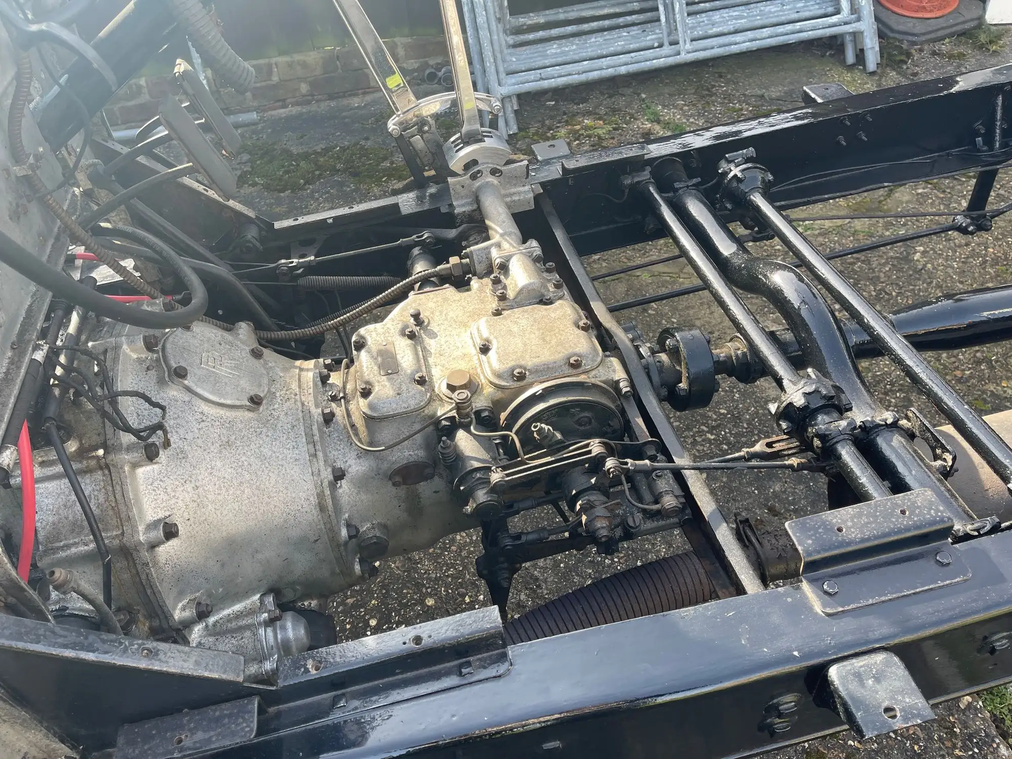 1933 Rolls-Royce 20/25 Chassis and Running Gear-Sold