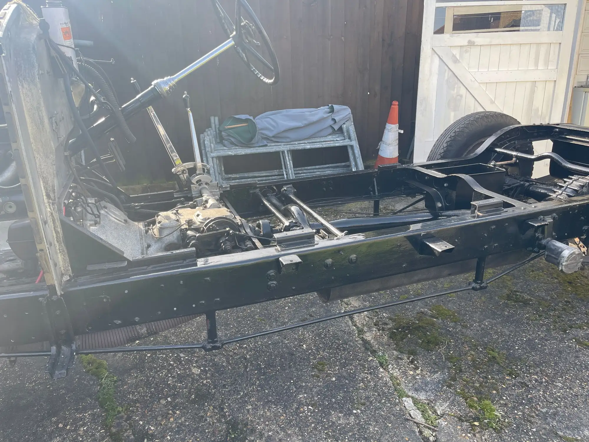 1933 Rolls-Royce 20/25 Chassis and Running Gear-Sold