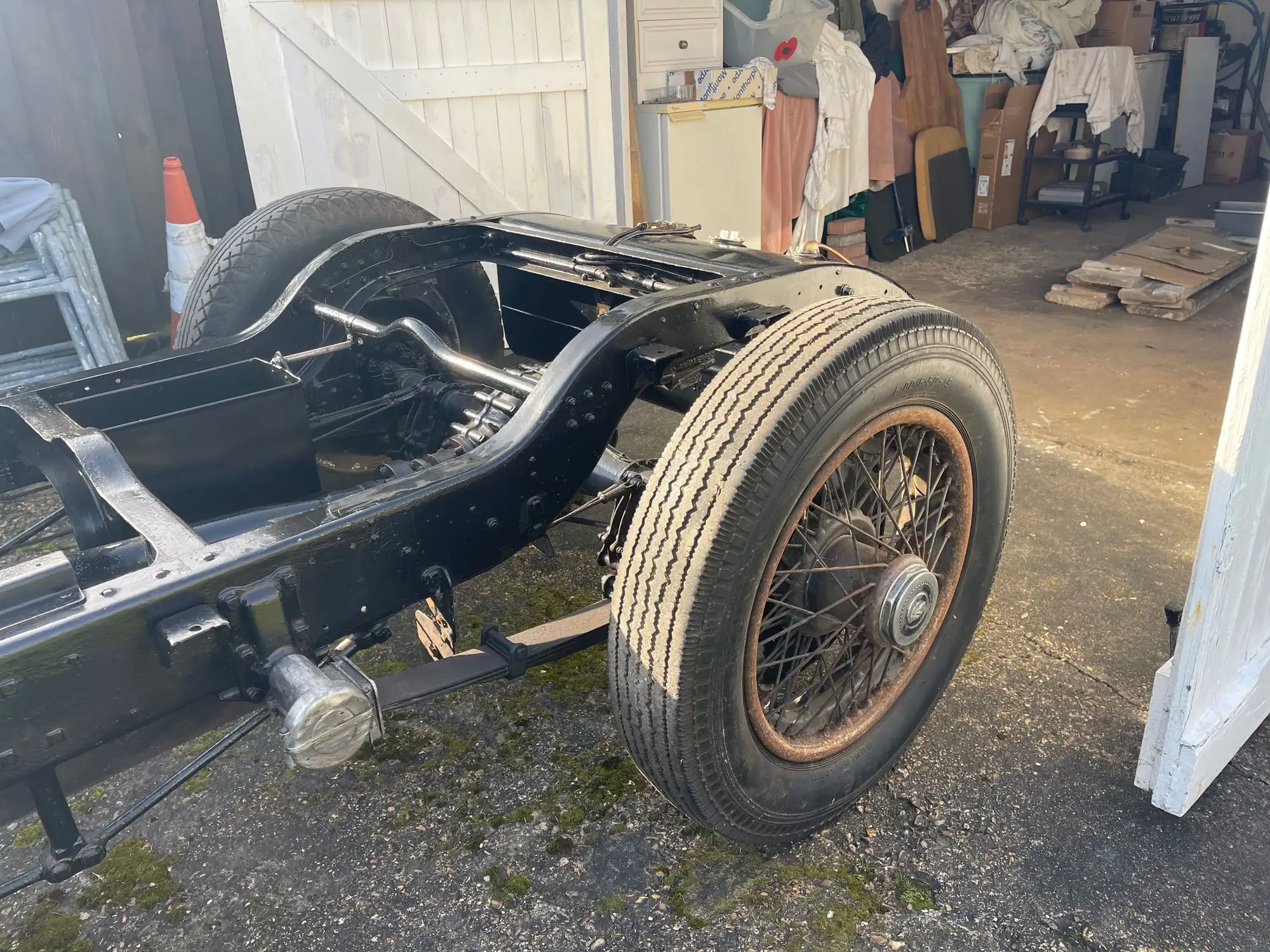 1933 Rolls-Royce 20/25 Chassis and Running Gear-Sold