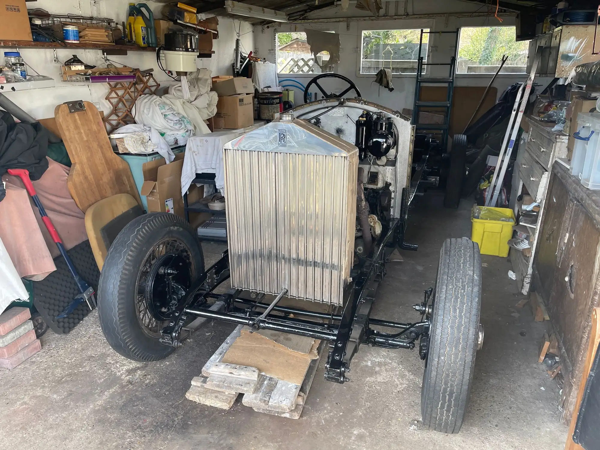 1933 Rolls-Royce 20/25 Chassis and Running Gear-Sold