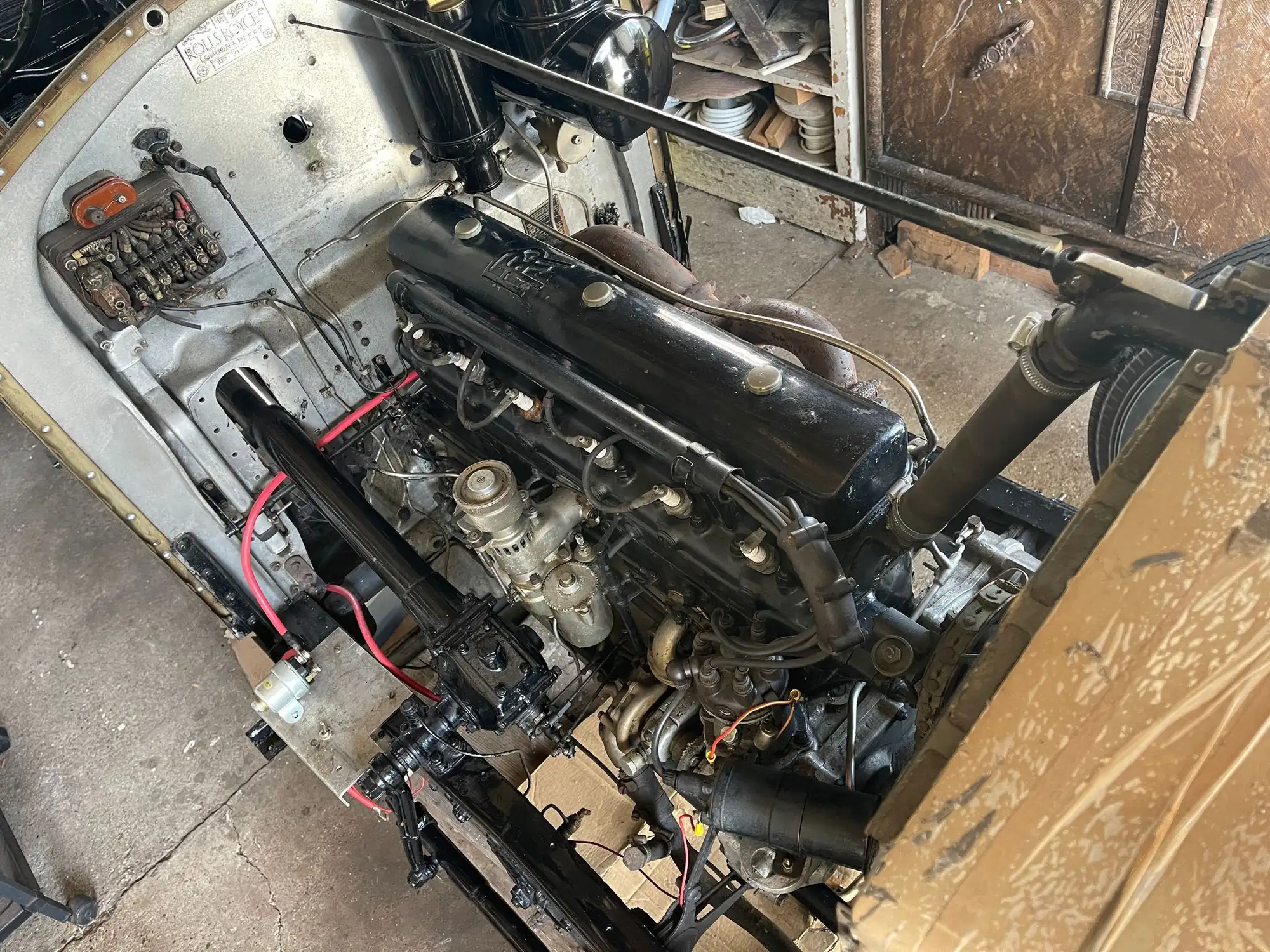 1933 Rolls-Royce 20/25 Chassis and Running Gear-Sold